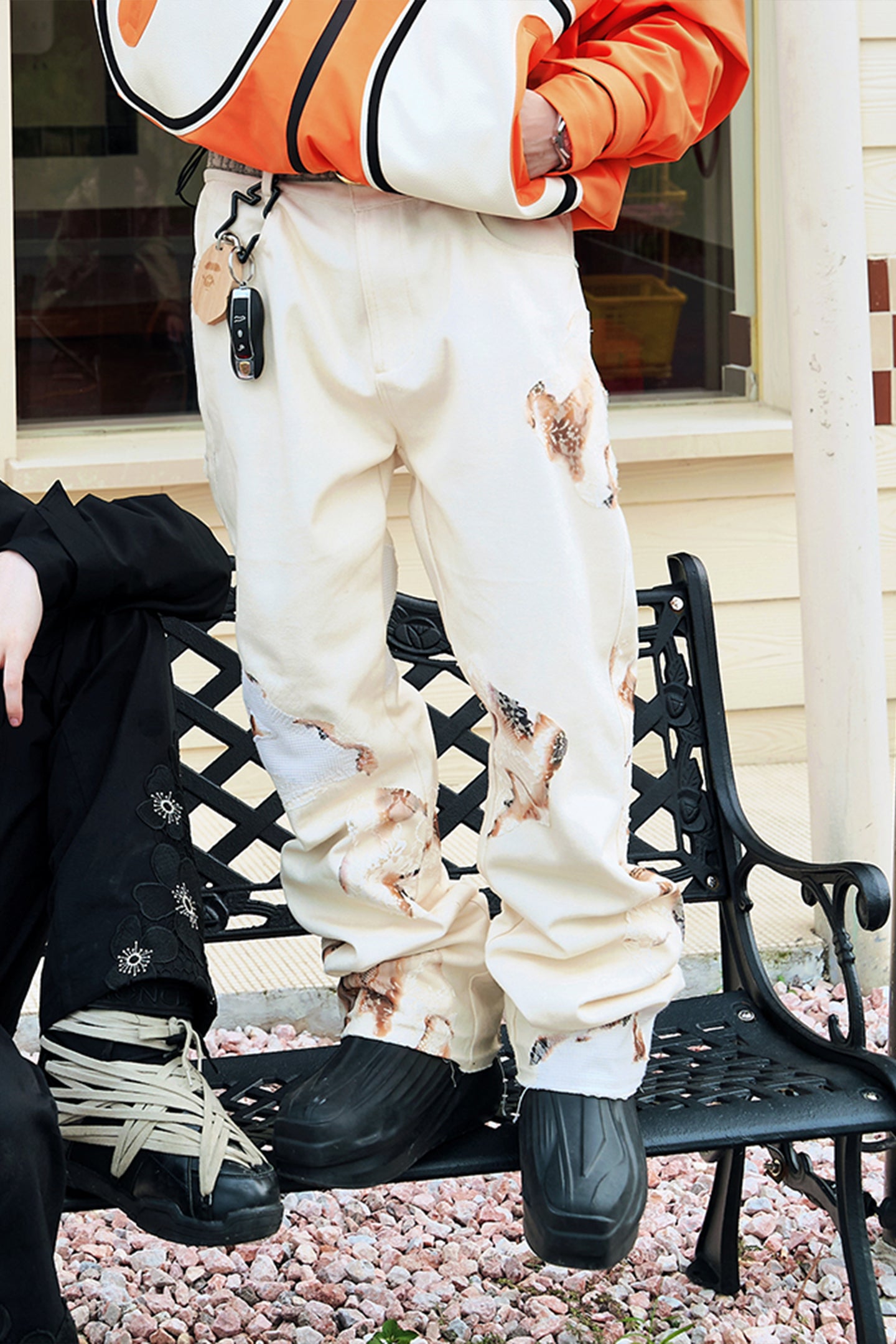 Flame Lace Pants