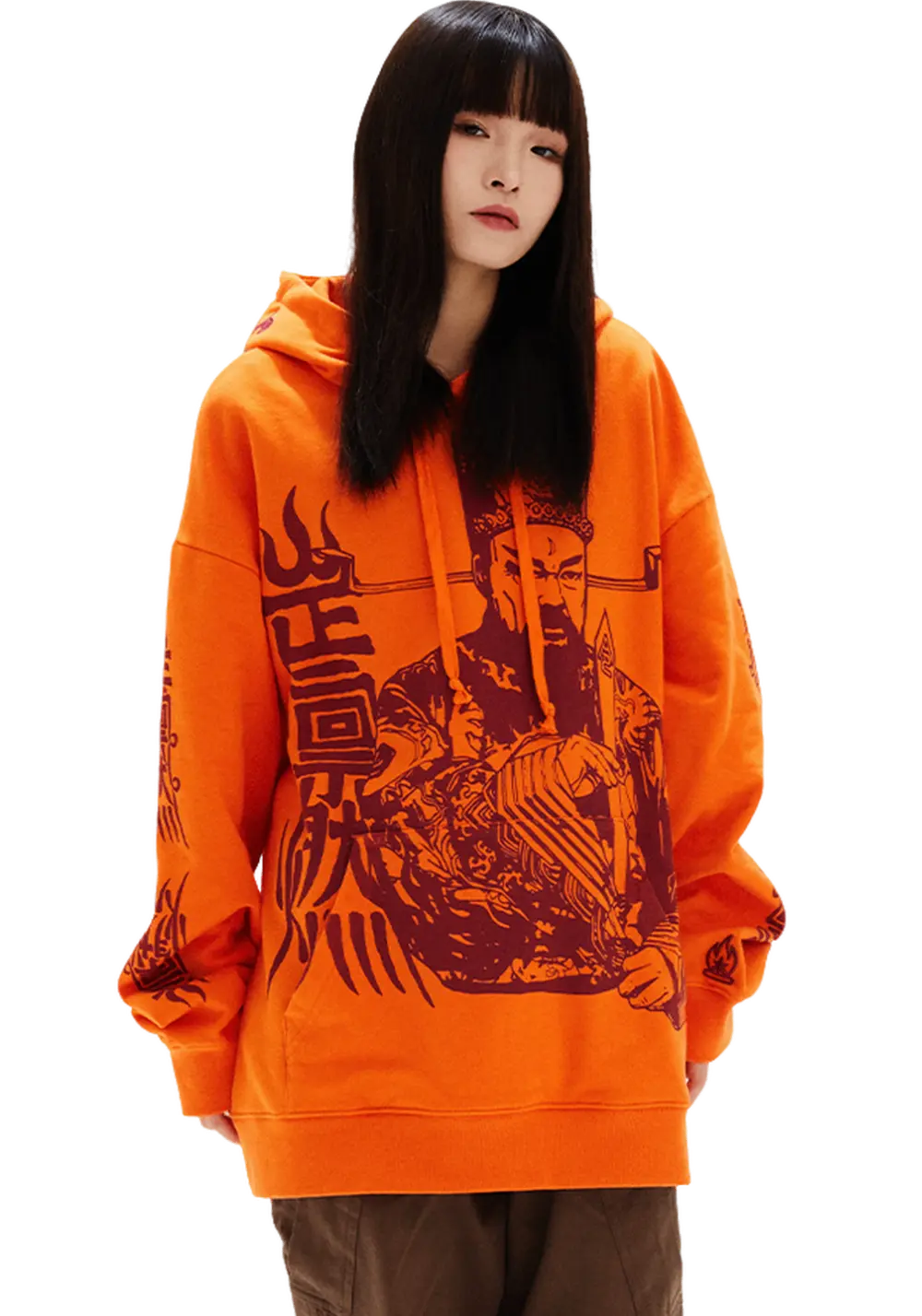 Flame Embroidered Logo Hoodie - PSYLOS 1, Flame Embroidered Logo Hoodie, Hoodie, Burnin, PSYLOS 1