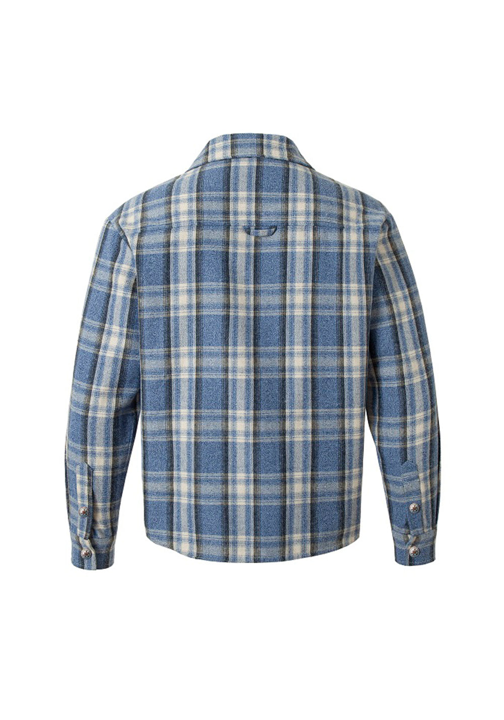 YADcrew丨Embroidered Pearl Slogan Plaid Shirt - PSYLOS 1, YADcrew丨Embroidered Pearl Slogan Plaid Shirt, Shirts, YADcrew•JAPAN, PSYLOS 1