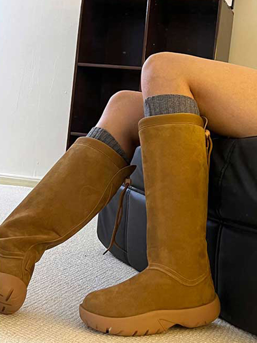 GSL | Minimalist Quick Lace Tall Snow Boots - PSYLOS 1, GSL | Minimalist Quick Lace Tall Snow Boots, Women's Shoes, GSL, PSYLOS 1