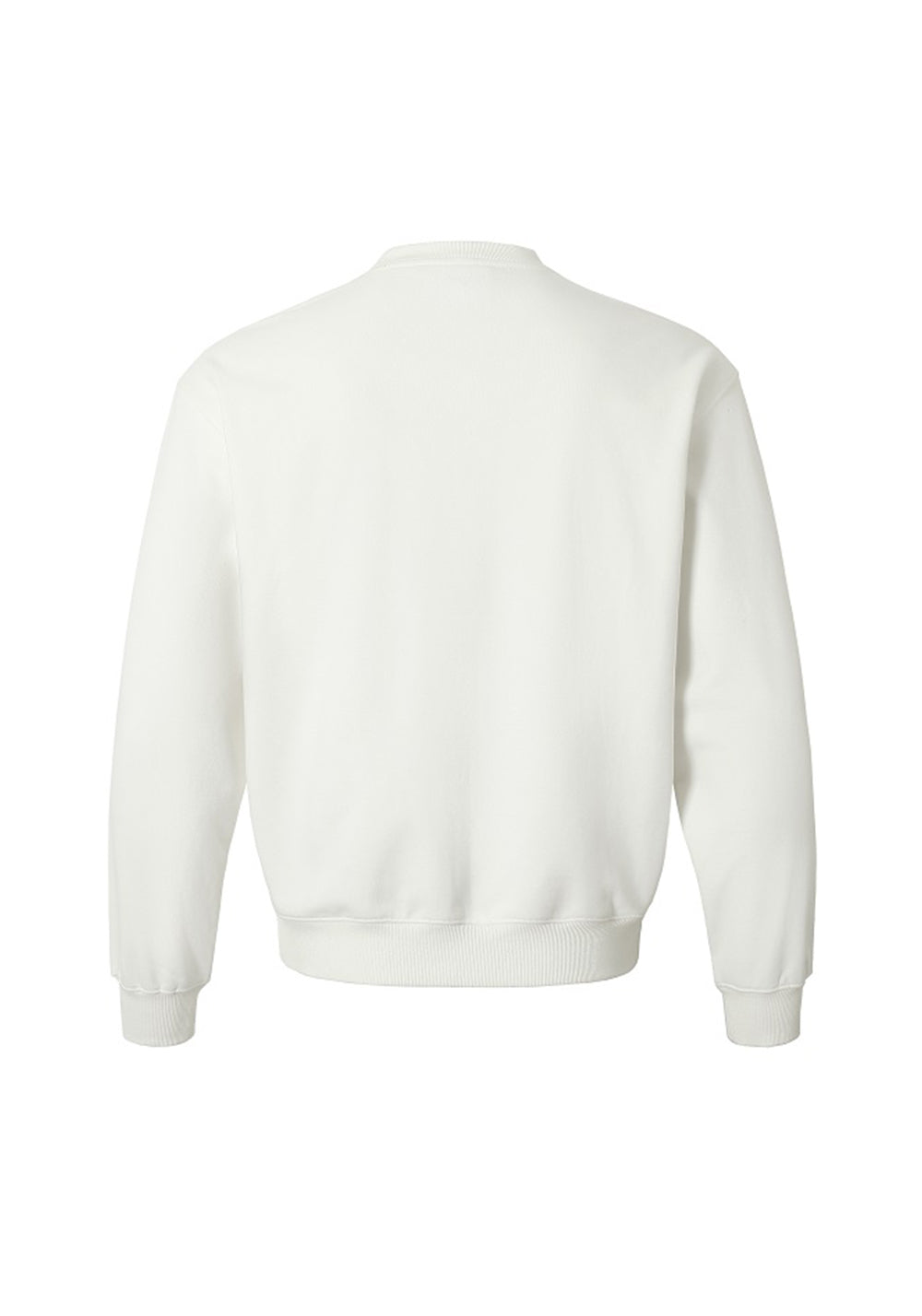 YADcrew丨Pearl Appliqué Basic Crew Neck Sweatshirt - PSYLOS 1, YADcrew丨Pearl Appliqué Basic Crew Neck Sweatshirt, Sweatshirts, YADcrew•JAPAN, PSYLOS 1