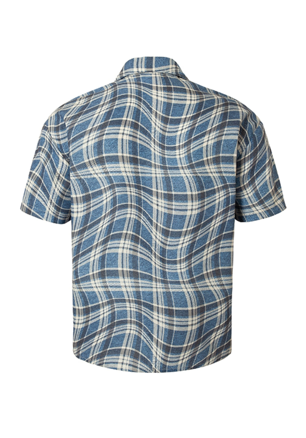 YADcrew丨YADcrew Distorted Check Shirt - PSYLOS 1, YADcrew丨YADcrew Distorted Check Shirt, Shirt, YADcrew, PSYLOS 1