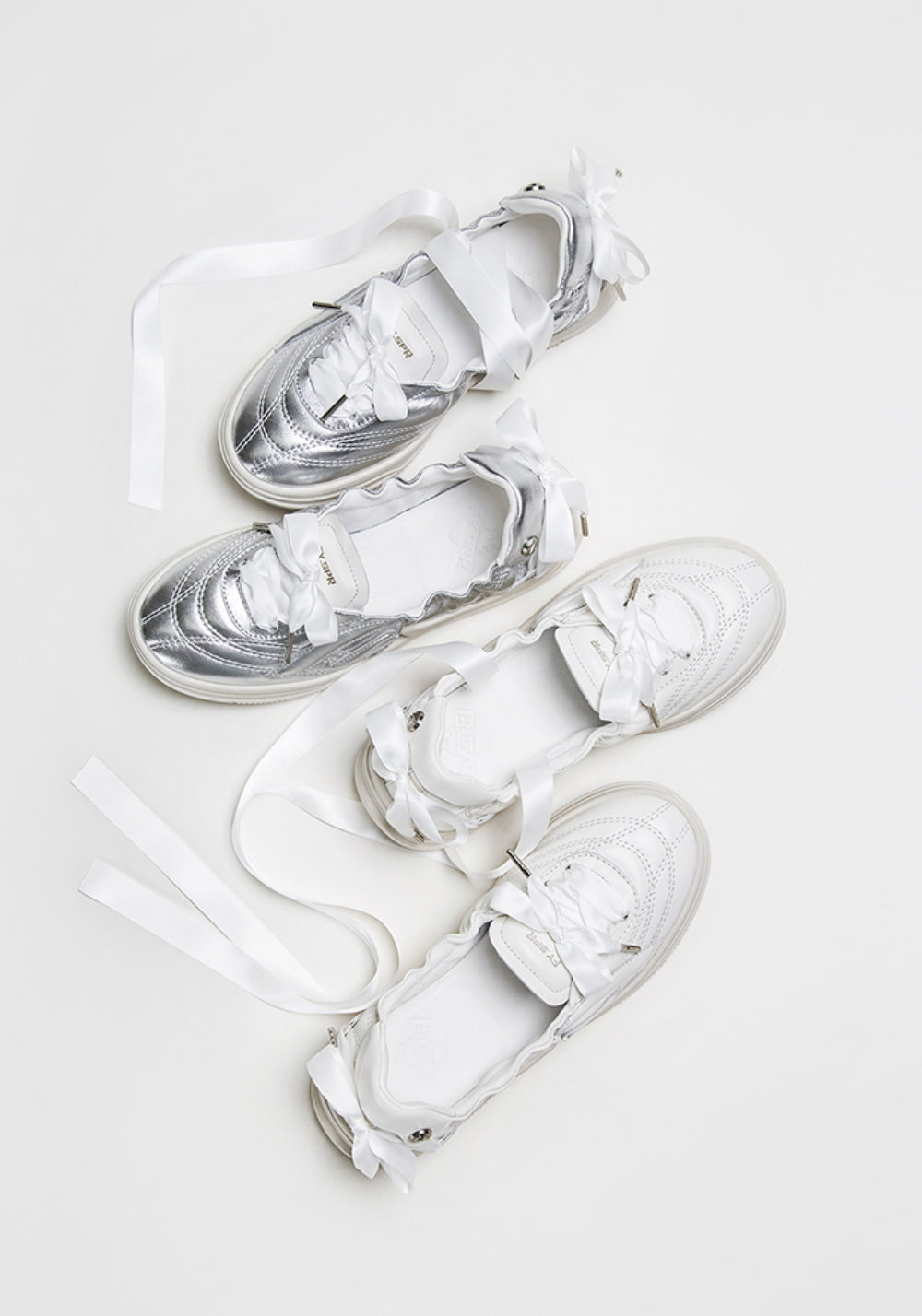 FYSPR丨Lambskin Ballet Ribbon Flat Shoes - PSYLOS 1, FYSPR丨Lambskin Ballet Ribbon Flat Shoes, Retro Trainers, FYSPR•JAPAN, PSYLOS 1