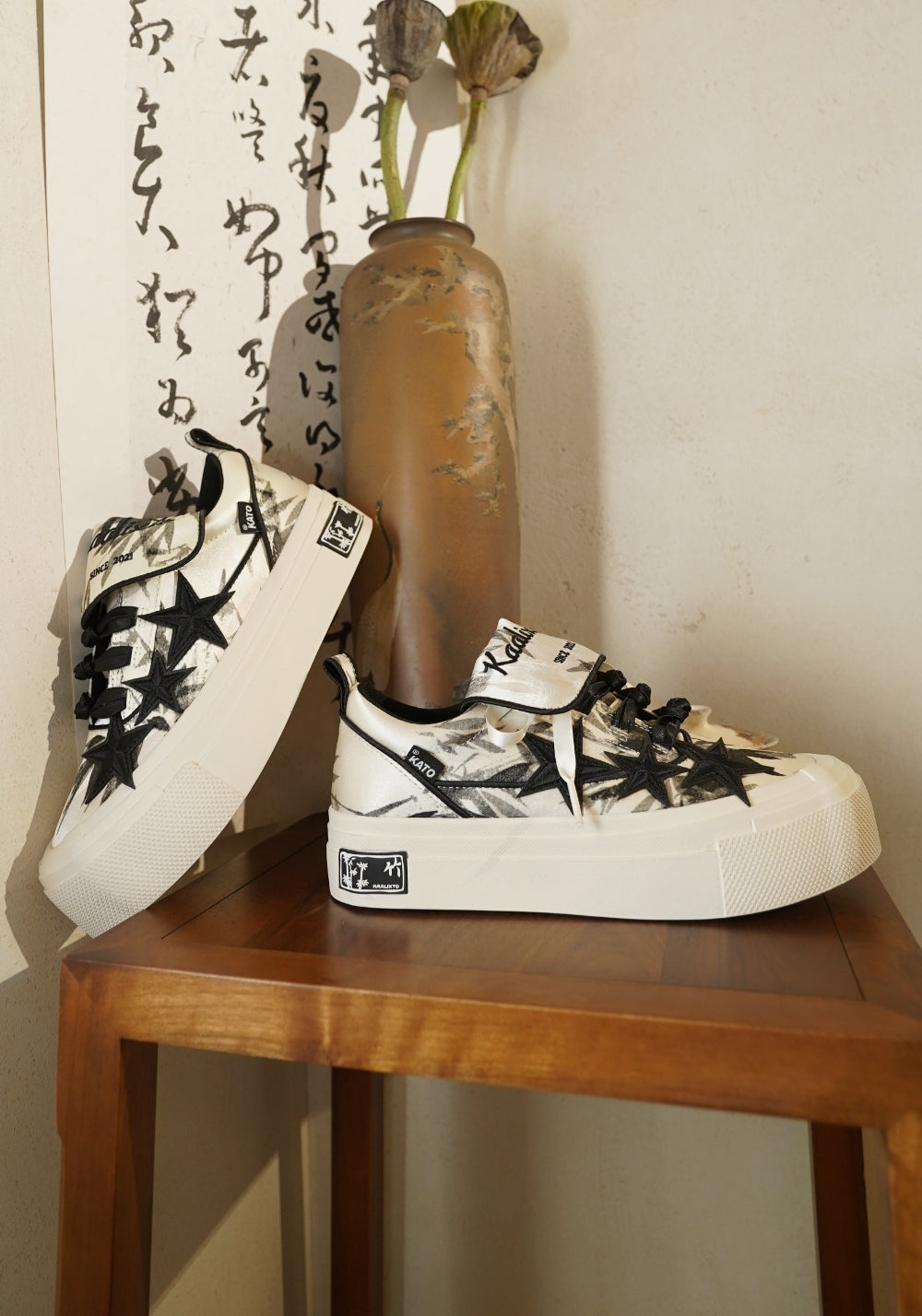 KAALIXTO丨Bamboo Canvas Star Shoes - PSYLOS 1, KAALIXTO丨Bamboo Canvas Star Shoes, Canvas Sneakers, KAALIXTO•JAPAN, PSYLOS 1
