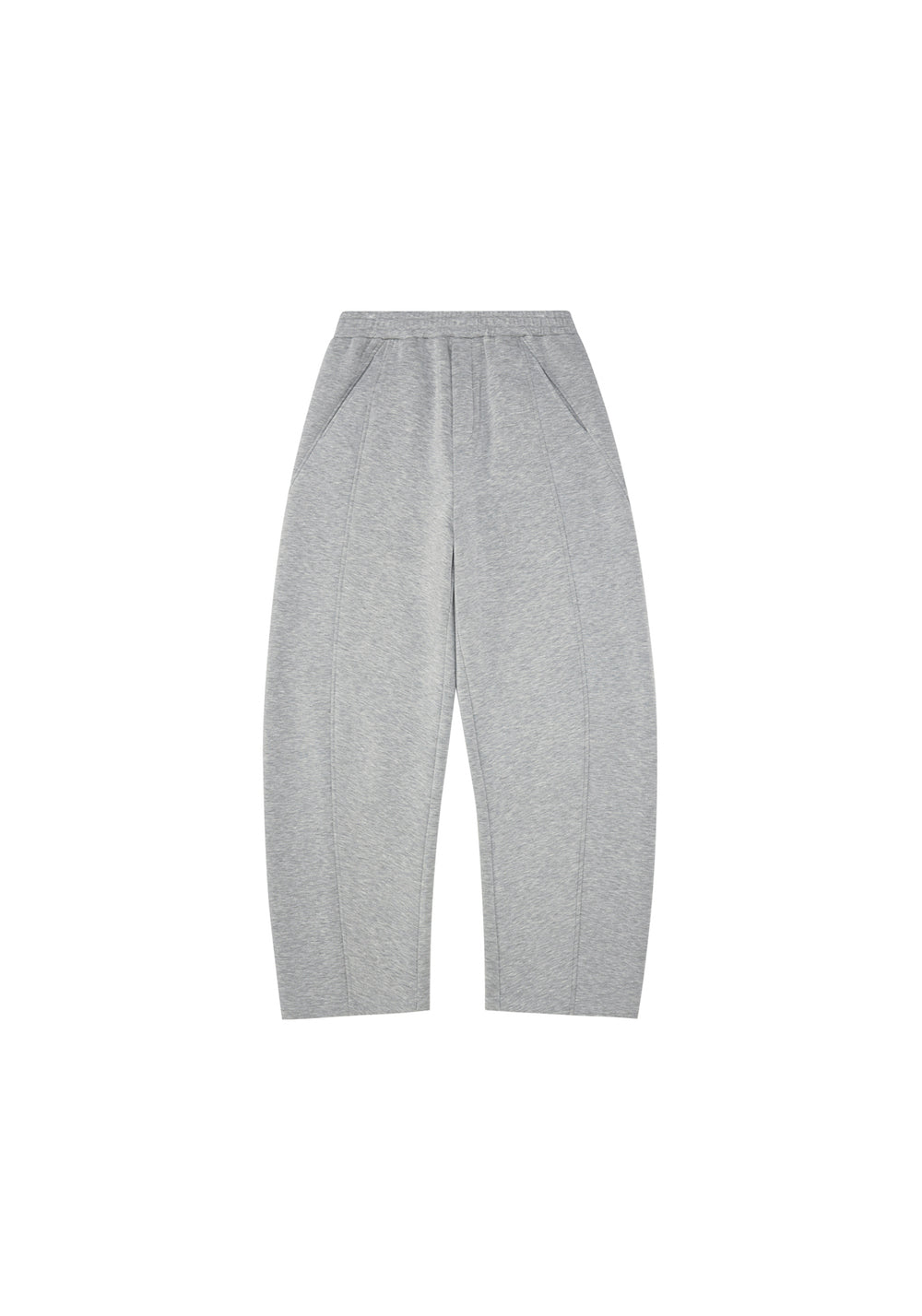 PCLP Black Pleated Air Layer Sweatpants