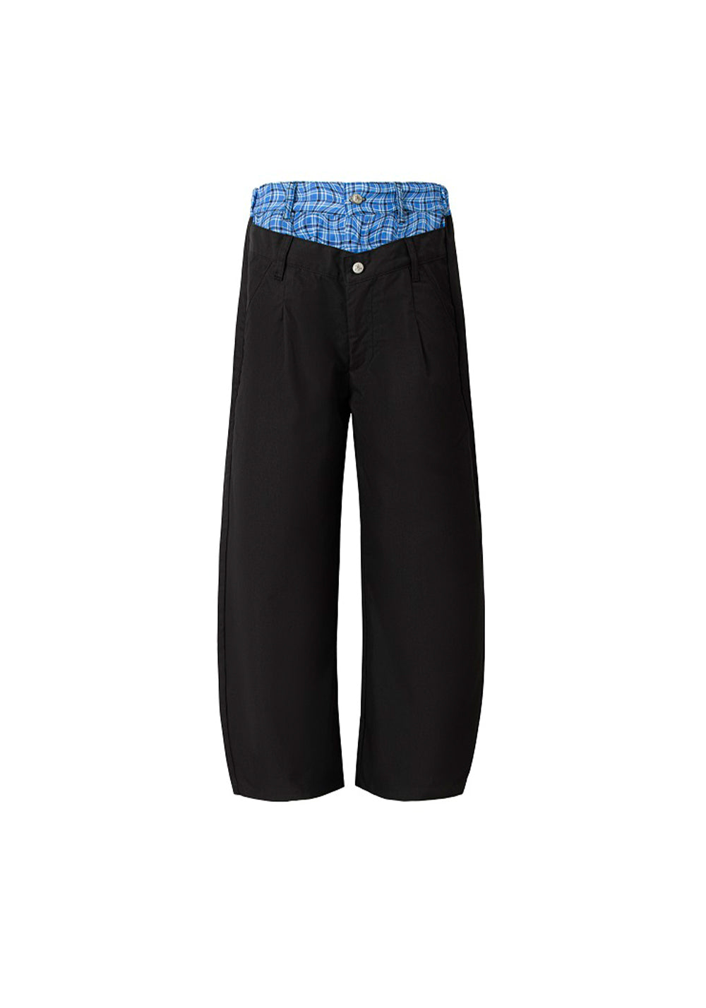 YADcrew丨Twin Waist Twisted Plaid Scimitar Pants - PSYLOS 1, YADcrew丨Twin Waist Twisted Plaid Scimitar Pants, Pants, YADcrew•JAPAN, PSYLOS 1