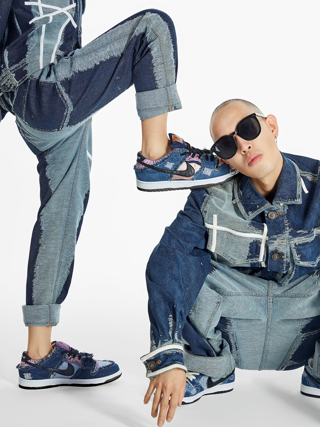 CIRCLECUSTOM丨“Timeloop”Series 「Soul cutter」 Dunk Customization - PSYLOS 1, CIRCLECUSTOM丨“Timeloop”Series 「Soul cutter」 Dunk Customization, Canvas Sneakers, CIRCLECUSTOM, PSYLOS 1