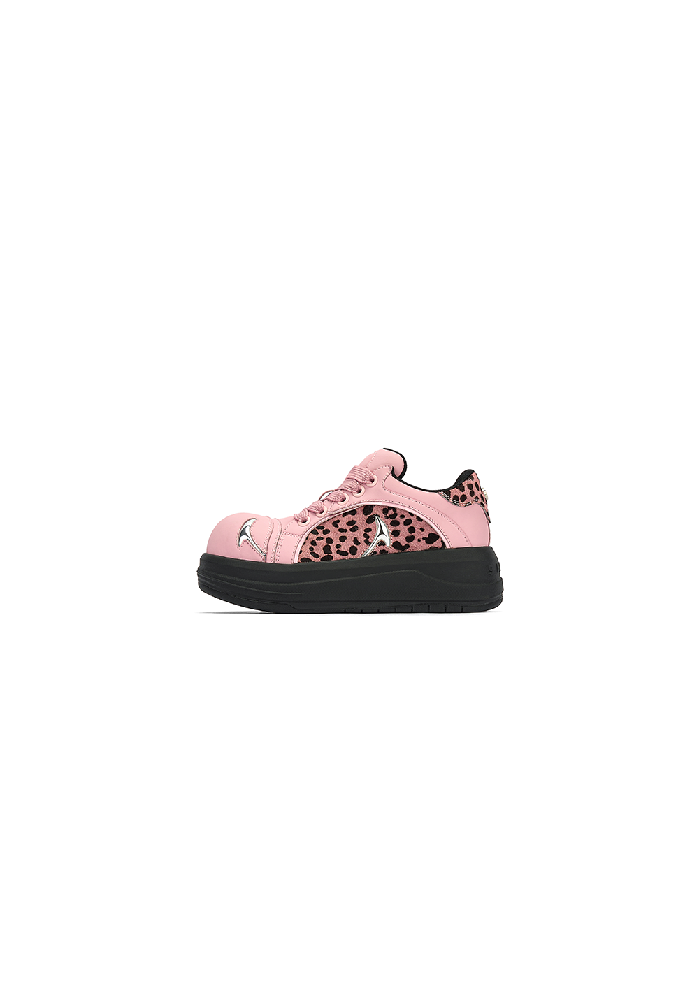 SMILEY丨Leopard Print Patchwork Series-Pink - PSYLOS 1, SMILEY丨Leopard Print Patchwork Series-Pink, Chunky Sneakers, SMILEY•JAPAN, PSYLOS 1