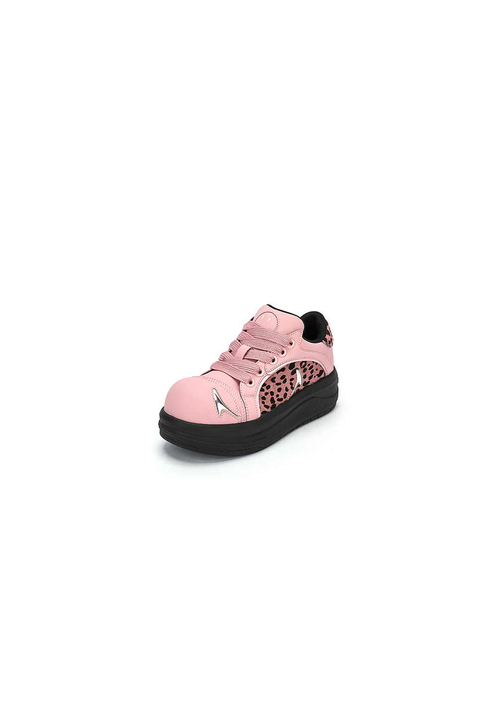 SMILEY丨Leopard Print Patchwork Series-Pink - PSYLOS 1, SMILEY丨Leopard Print Patchwork Series-Pink, Chunky Sneakers, SMILEY•JAPAN, PSYLOS 1