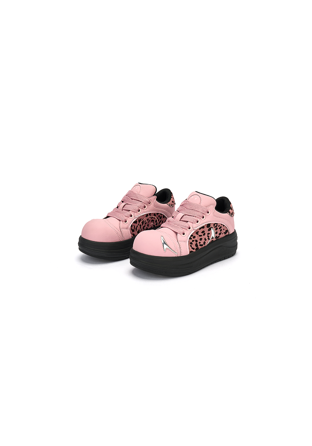 Leopard Print Patchwork Series-Pink