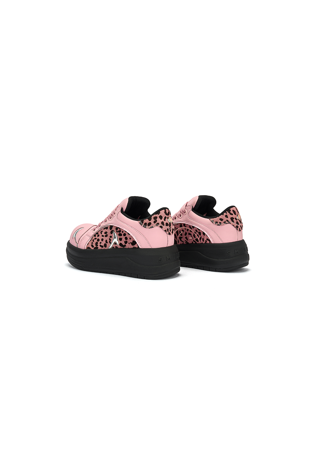 SMILEY丨Leopard Print Patchwork Series-Pink - PSYLOS 1, SMILEY丨Leopard Print Patchwork Series-Pink, Chunky Sneakers, SMILEY•JAPAN, PSYLOS 1