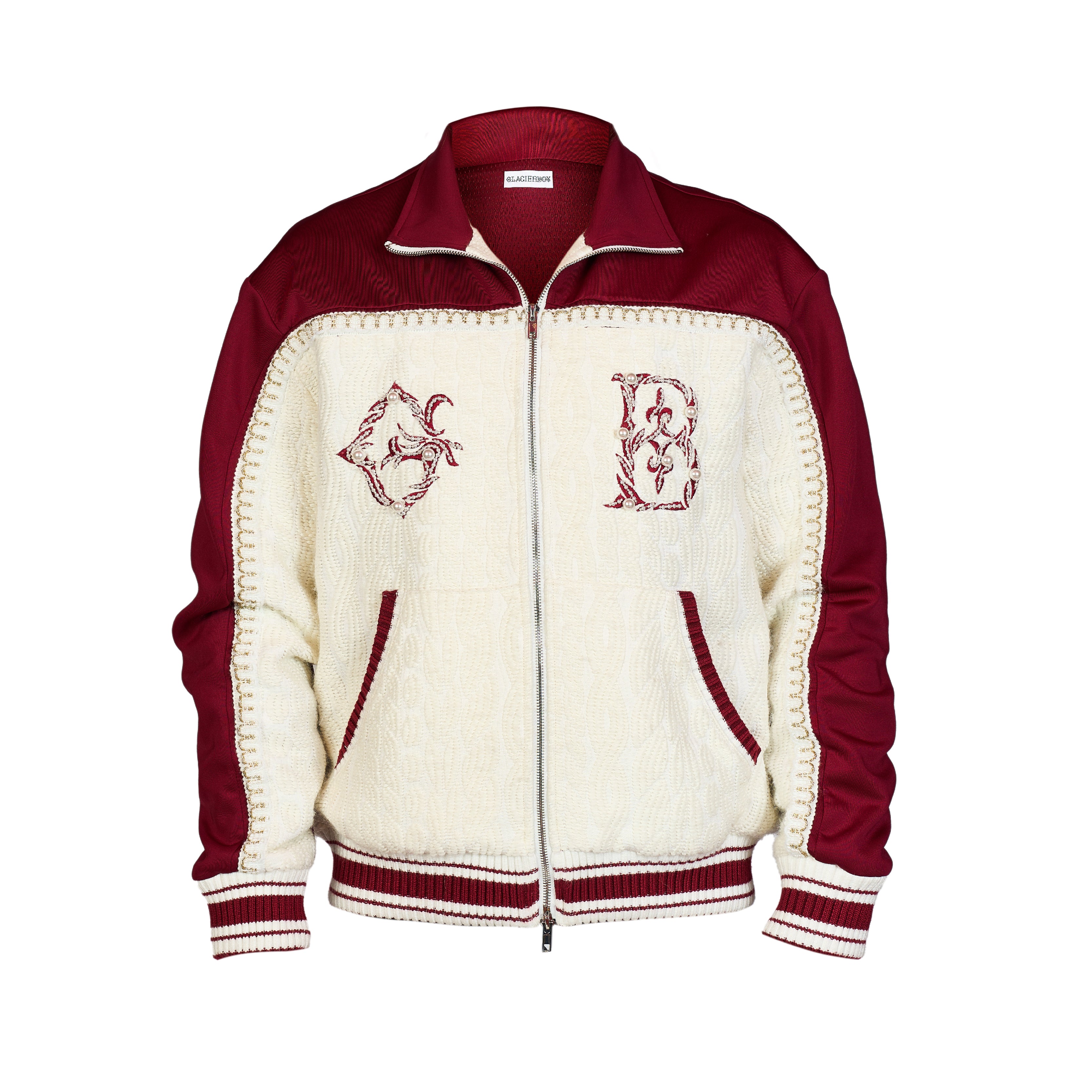 GLACIERBOY丨RAP STAR SERIES Dark Red Pearl Jacquard Sport Set - PSYLOS 1, GLACIERBOY丨RAP STAR SERIES Dark Red Pearl Jacquard Sport Set, Set, GLACIERBOY•JAPAN, PSYLOS 1