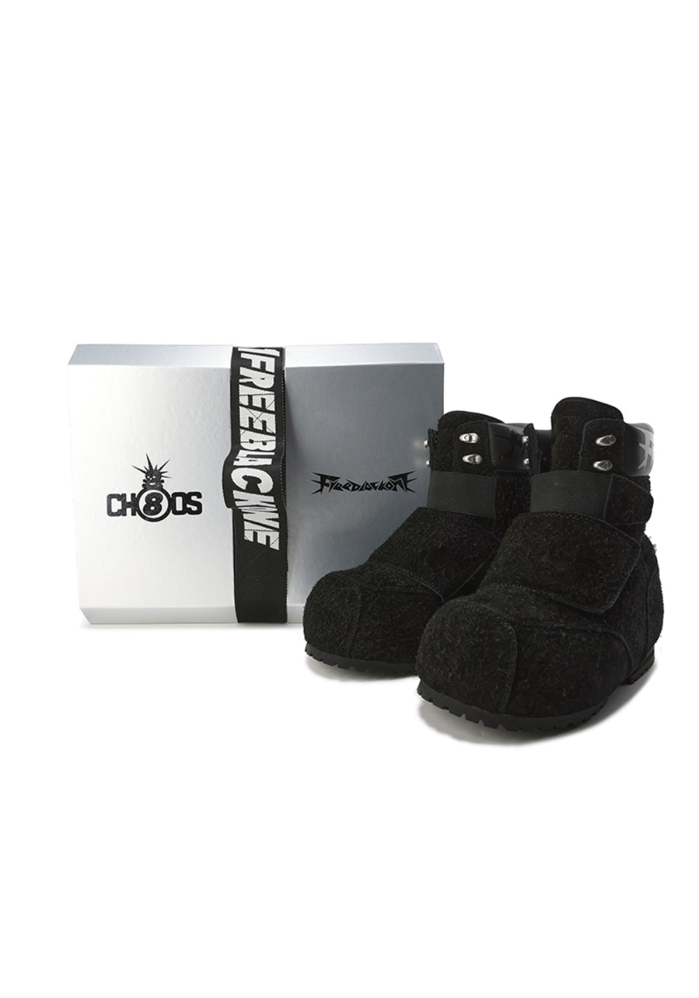 FVVO丨Premium Leather High-Top Ski Boots-Black - PSYLOS 1, FVVO丨Premium Leather High-Top Ski Boots-Black, Boots, FVVO&ROCKSTA•JAPAN, PSYLOS 1