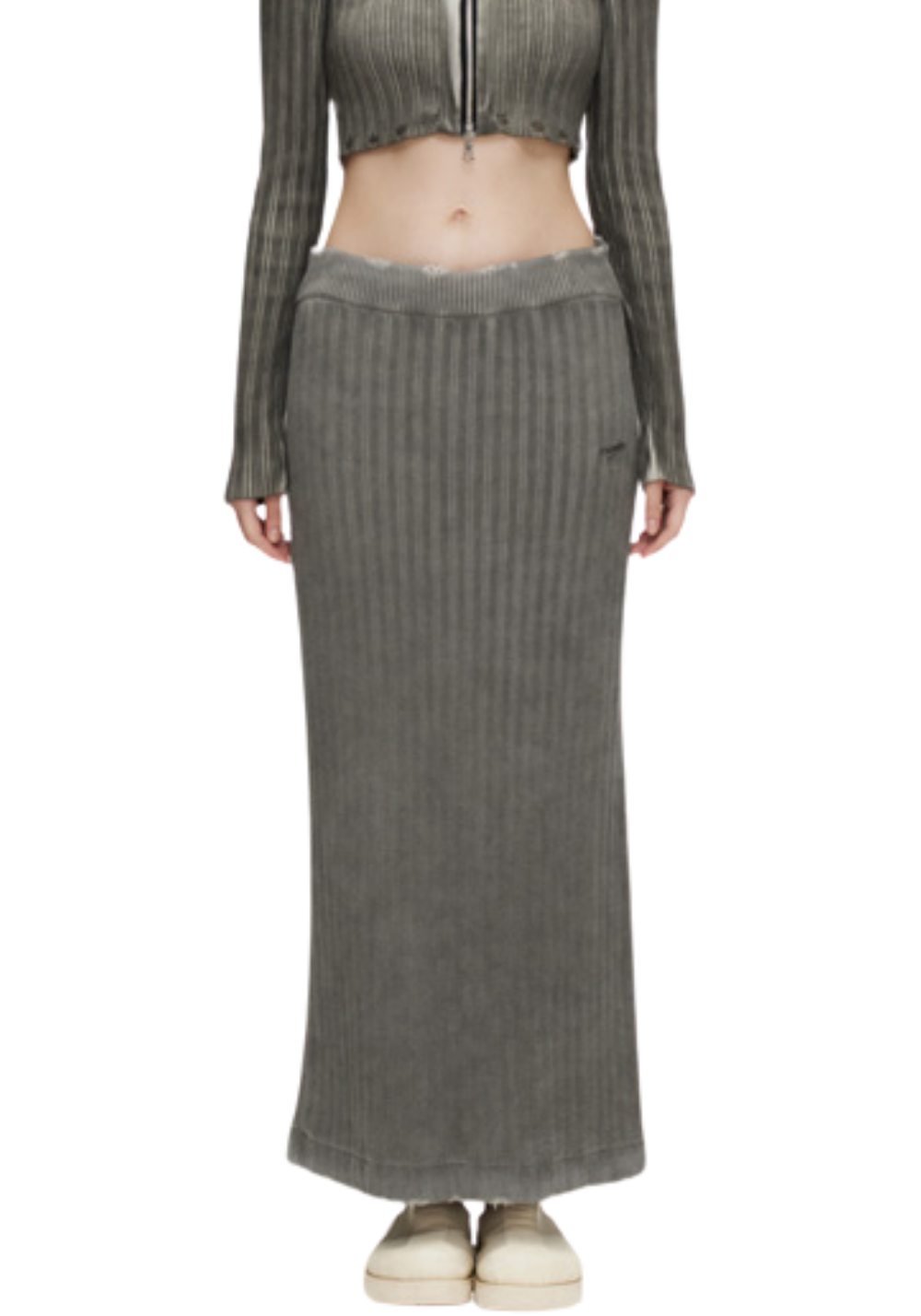 Washed Cotton Woven Maxi Skirt - PSYLOS 1, Washed Cotton Woven Maxi Skirt, Dress/Skirt, The Last Redemption, PSYLOS 1