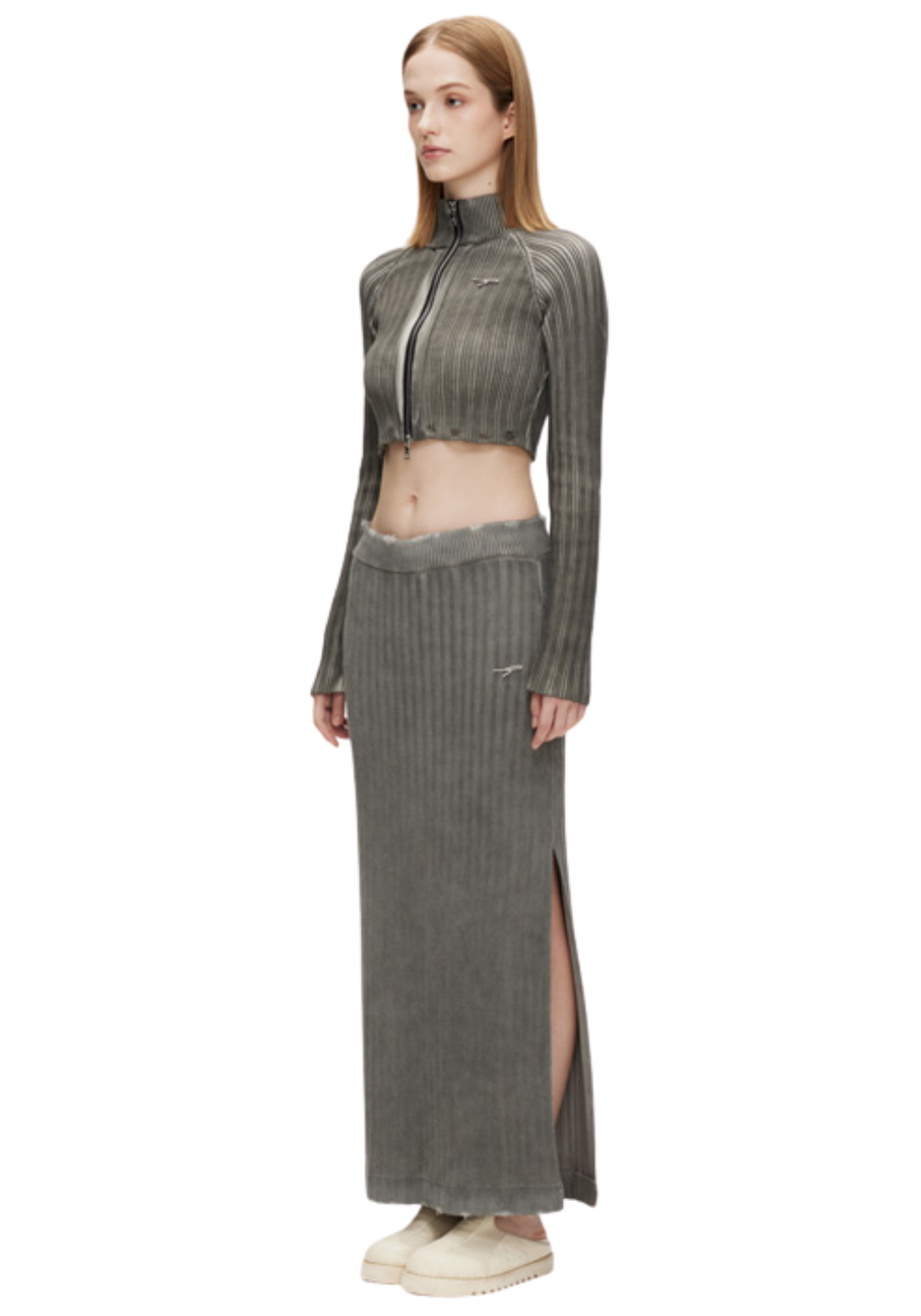 Washed Cotton Woven Maxi Skirt - PSYLOS 1, Washed Cotton Woven Maxi Skirt, Dress/Skirt, The Last Redemption, PSYLOS 1