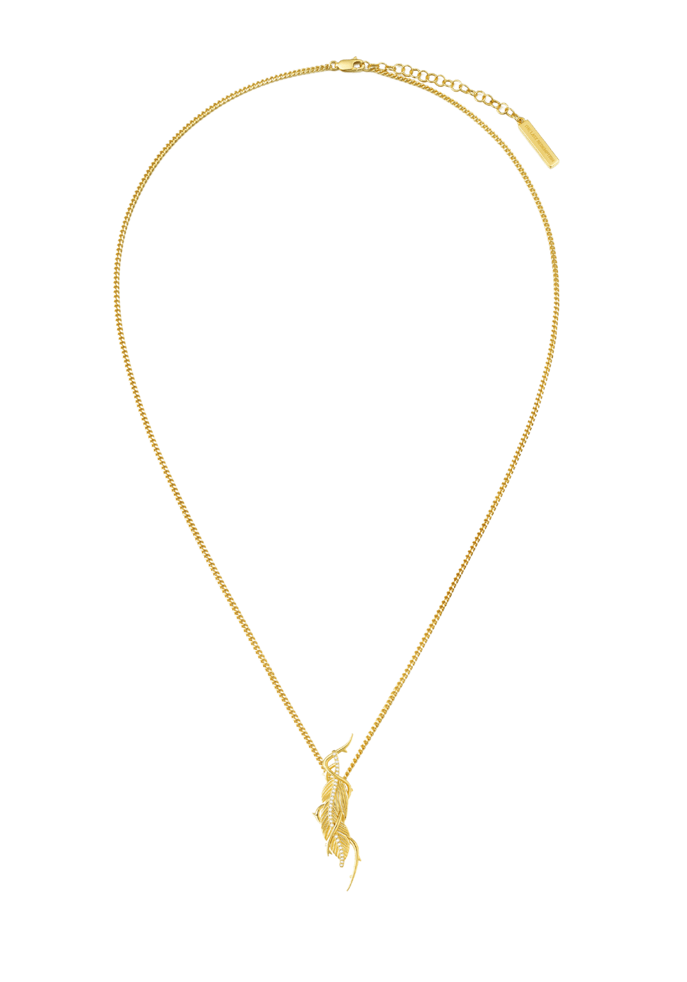 Black Phoenix Feather Necklace - PSYLOS 1, Black Phoenix Feather Necklace, Accessories, The Last Redemption, PSYLOS 1