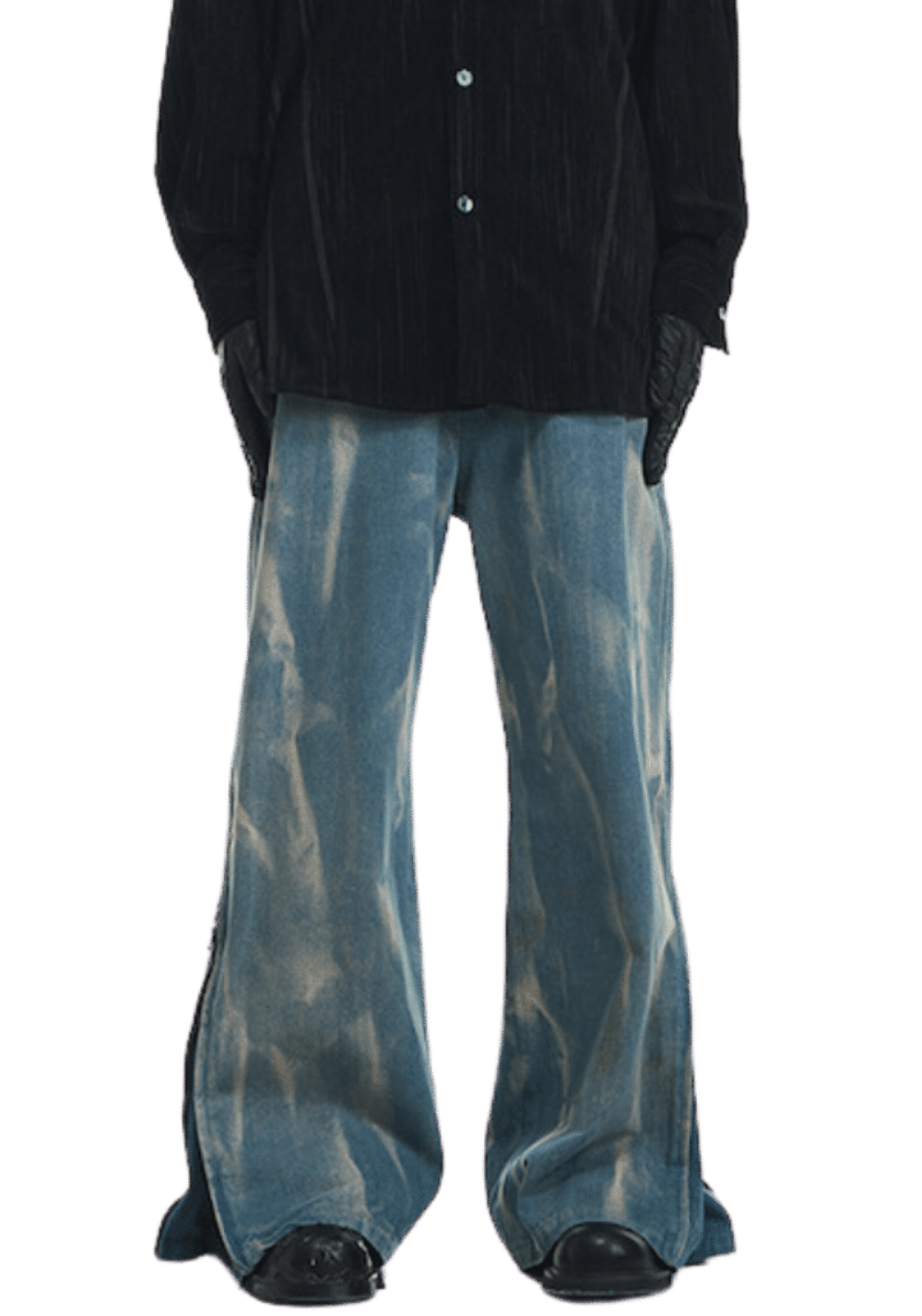 Distressed Straight Jeans - PSYLOS 1, Distressed Straight Jeans, Pants, RELABEL, PSYLOS 1