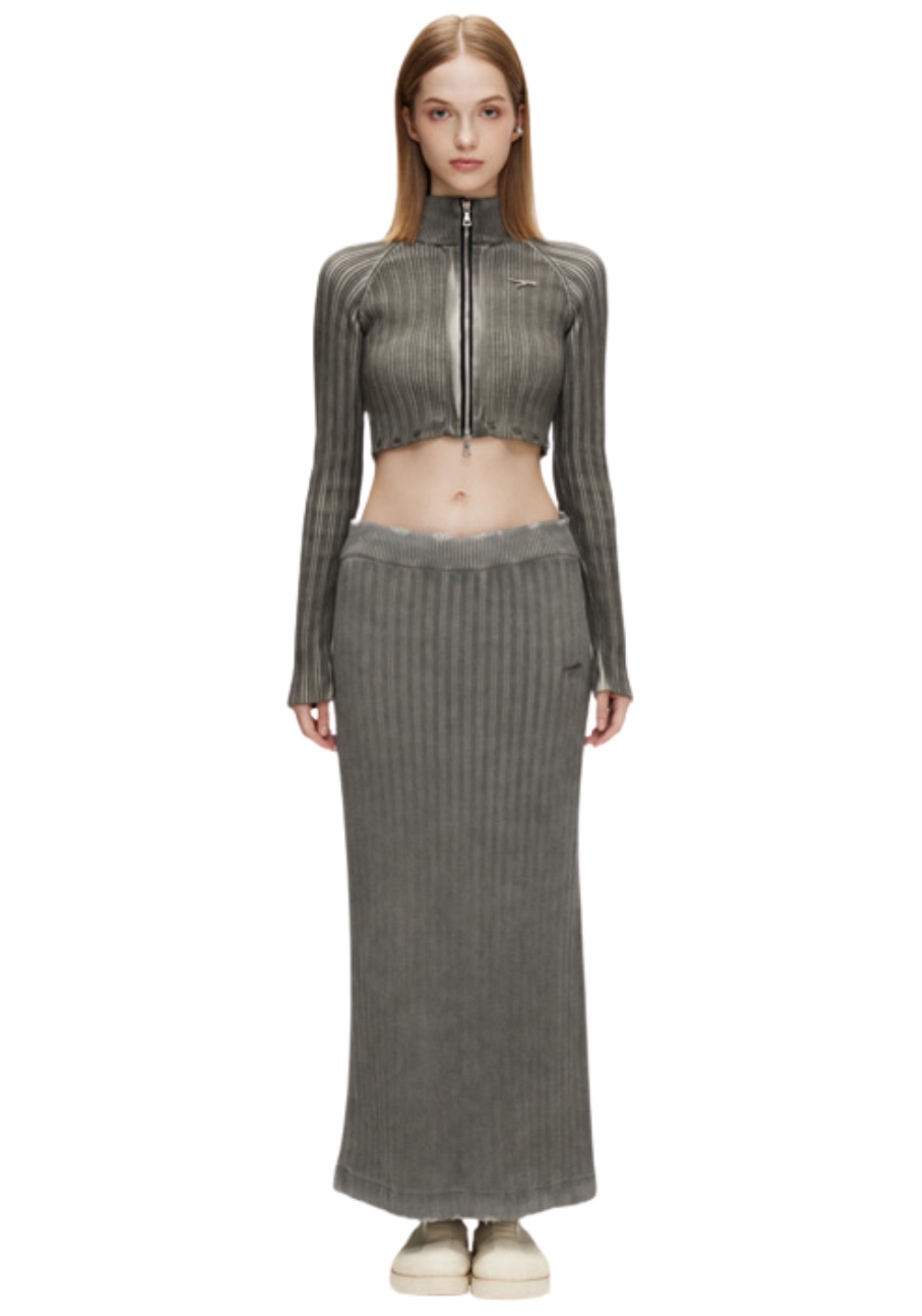 Washed Cotton Woven Maxi Skirt - PSYLOS 1, Washed Cotton Woven Maxi Skirt, Dress/Skirt, The Last Redemption, PSYLOS 1