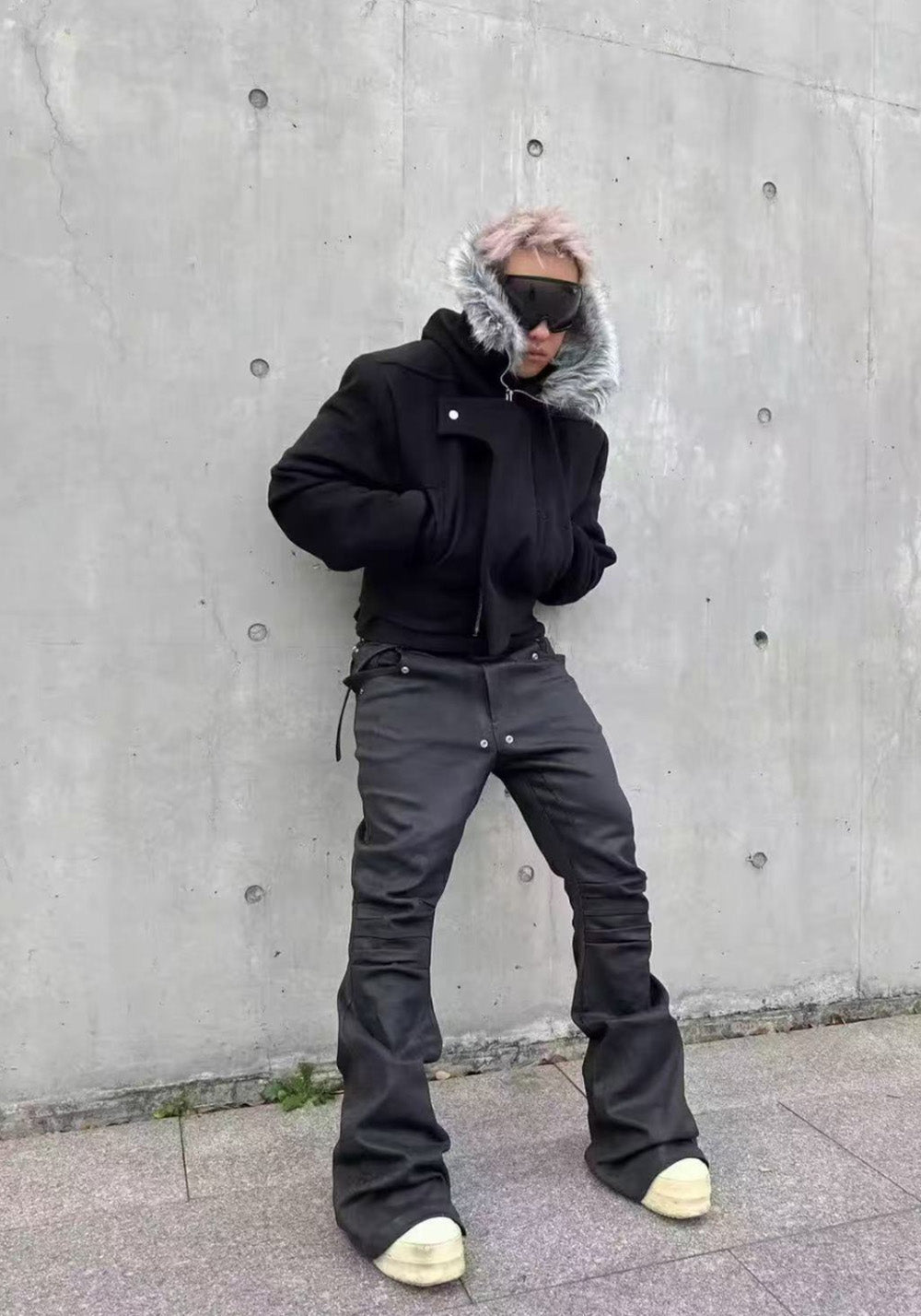 Disark│Distressed Layered Cropped N2B Jacket - PSYLOS 1, Disark│Distressed Layered Cropped N2B Jacket, Jacket, Disark, PSYLOS 1