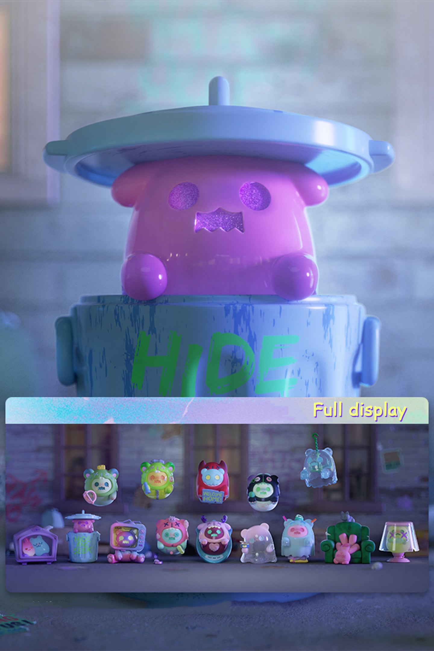 Finding Unicorn | ShinWoo Ghost Bear House Series Blind Box - PSYLOS 1, Finding Unicorn | ShinWoo Ghost Bear House Series Blind Box, Blind Box, Finding Unicorn, PSYLOS 1