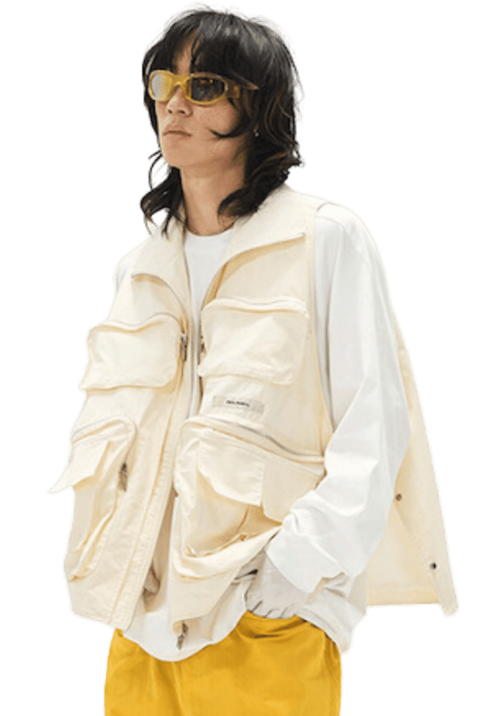 Sculpted Deconstructed Vest - PSYLOS 1, Sculpted Deconstructed Vest, Vest, RELABEL, PSYLOS 1