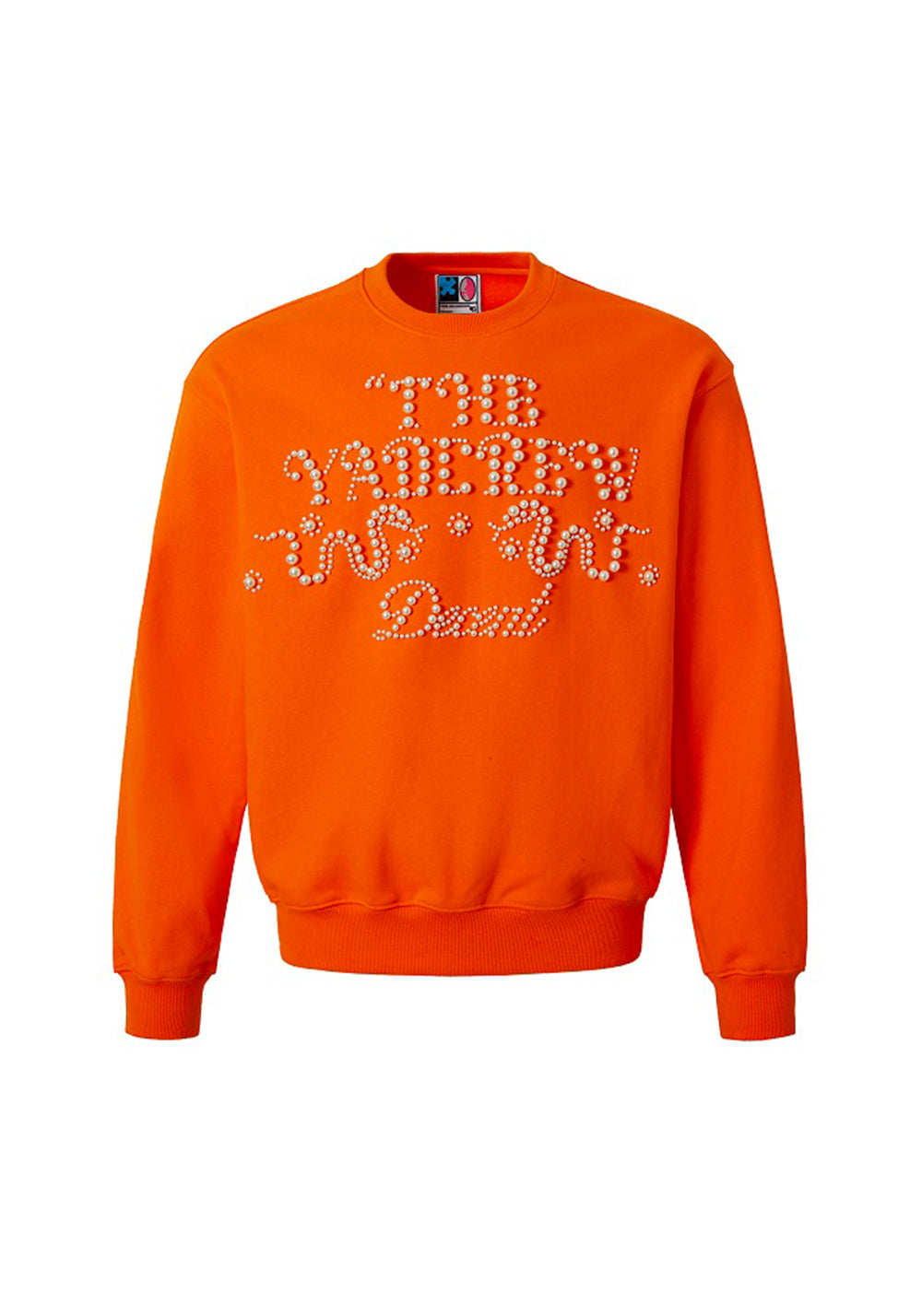 YADcrew丨Pearl Text Snake Shadow Typography Sweatshirt - PSYLOS 1, YADcrew丨Pearl Text Snake Shadow Typography Sweatshirt, Sweatshirts, YADcrew•JAPAN, PSYLOS 1