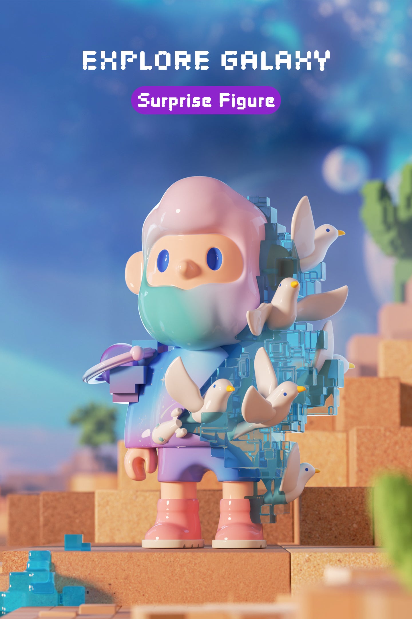 Finding Unicorn | FARMER BOB Next Generation·Pixel Universe Series Blind Box A/B Set - PSYLOS 1, Finding Unicorn | FARMER BOB Next Generation·Pixel Universe Series Blind Box A/B Set, Blind Box, Finding Unicorn, PSYLOS 1