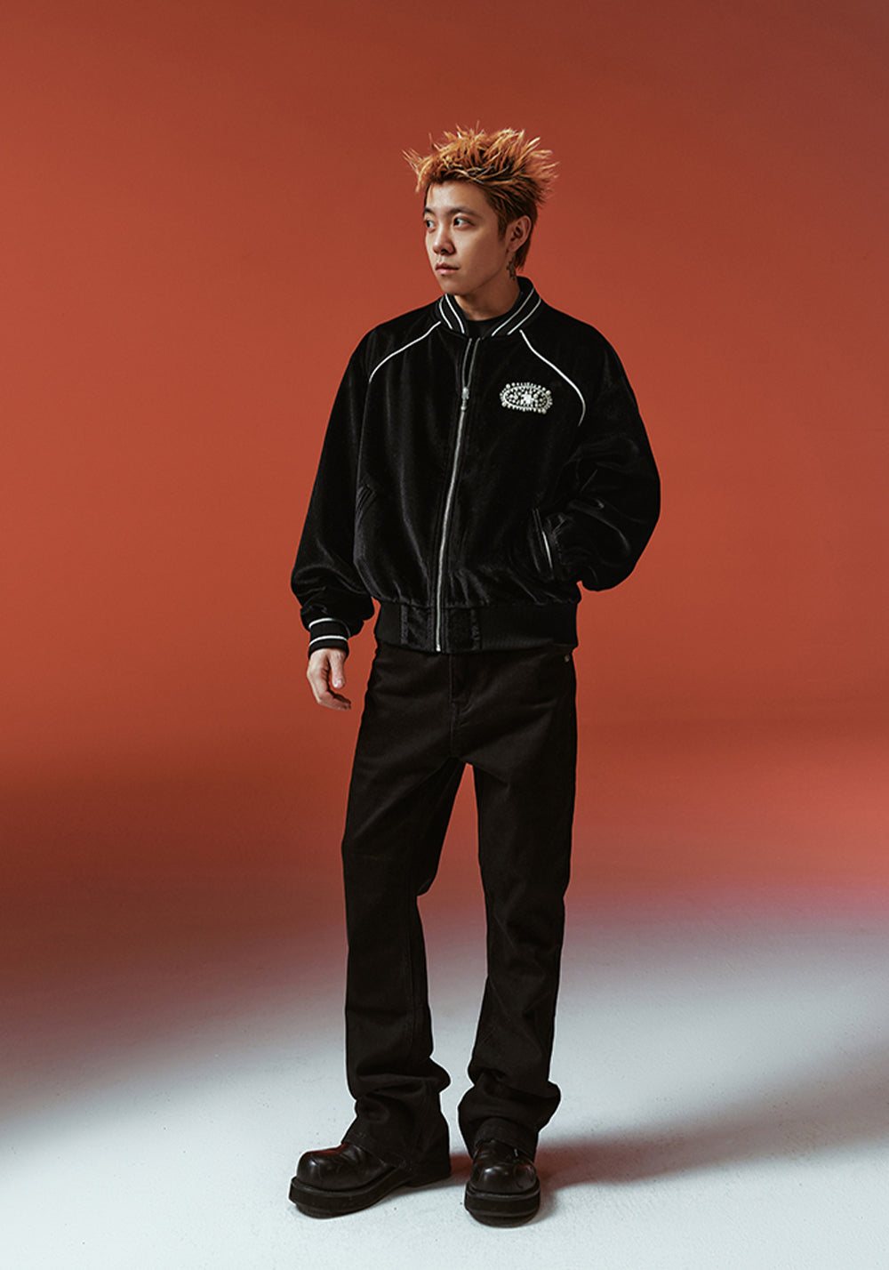 YADcrew丨Velvet Pearl Embroidered Court Style Jacket - PSYLOS 1, YADcrew丨Velvet Pearl Embroidered Court Style Jacket, Jacket, YADcrew•JAPAN, PSYLOS 1