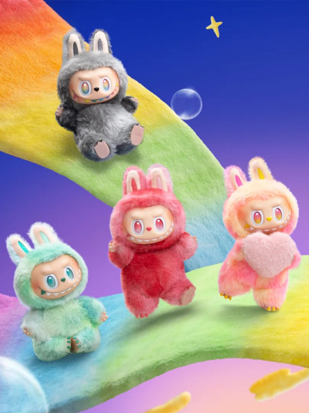 POP MART丨LABUBU Macaron Rubber Face Keychain Figure Blind Box - High Energy Ahead Full Box of 6 Pcs - PSYLOS 1, POP MART丨LABUBU Macaron Rubber Face Keychain Figure Blind Box - High Energy Ahead Full Box of 6 Pcs, Blind Box, POP MART, PSYLOS 1