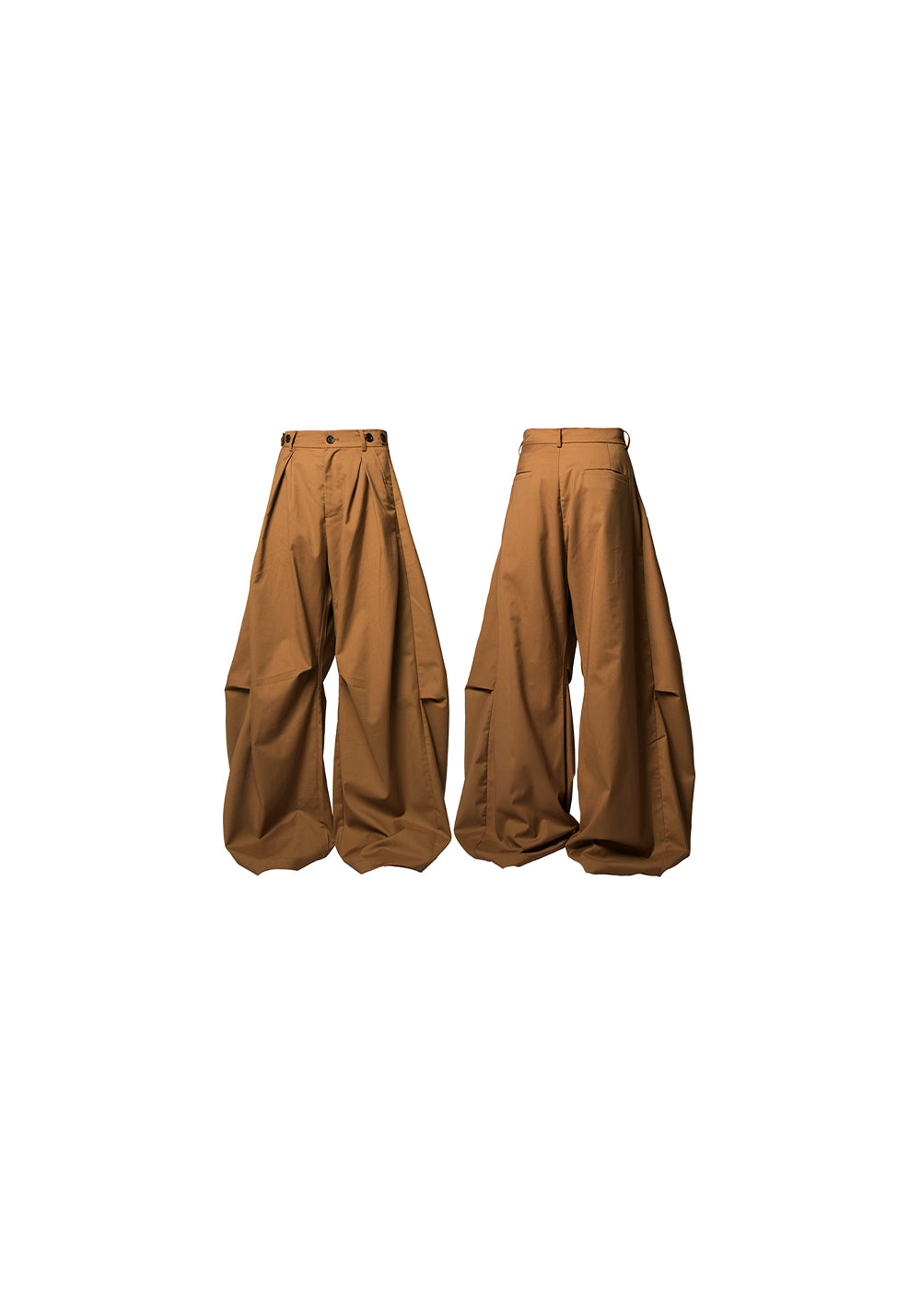 RELABEL丨Pleated And Draped Loose-Fitting Scimitar Suit Pants - PSYLOS 1, RELABEL丨Pleated And Draped Loose-Fitting Scimitar Suit Pants, Pants, RELABEL, PSYLOS 1