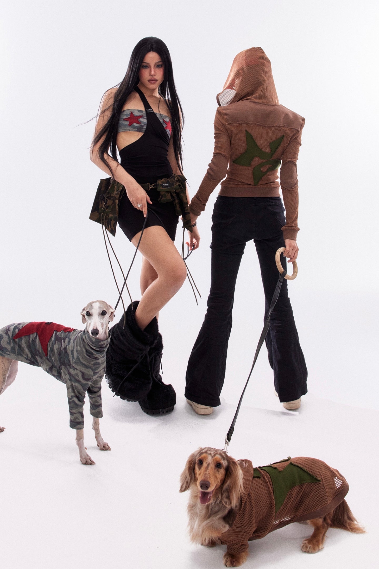 Asym Camo Off-Shoulder Dress - PSYLOS 1, Asym Camo Off-Shoulder Dress, Dresses, NyDkyel, PSYLOS 1