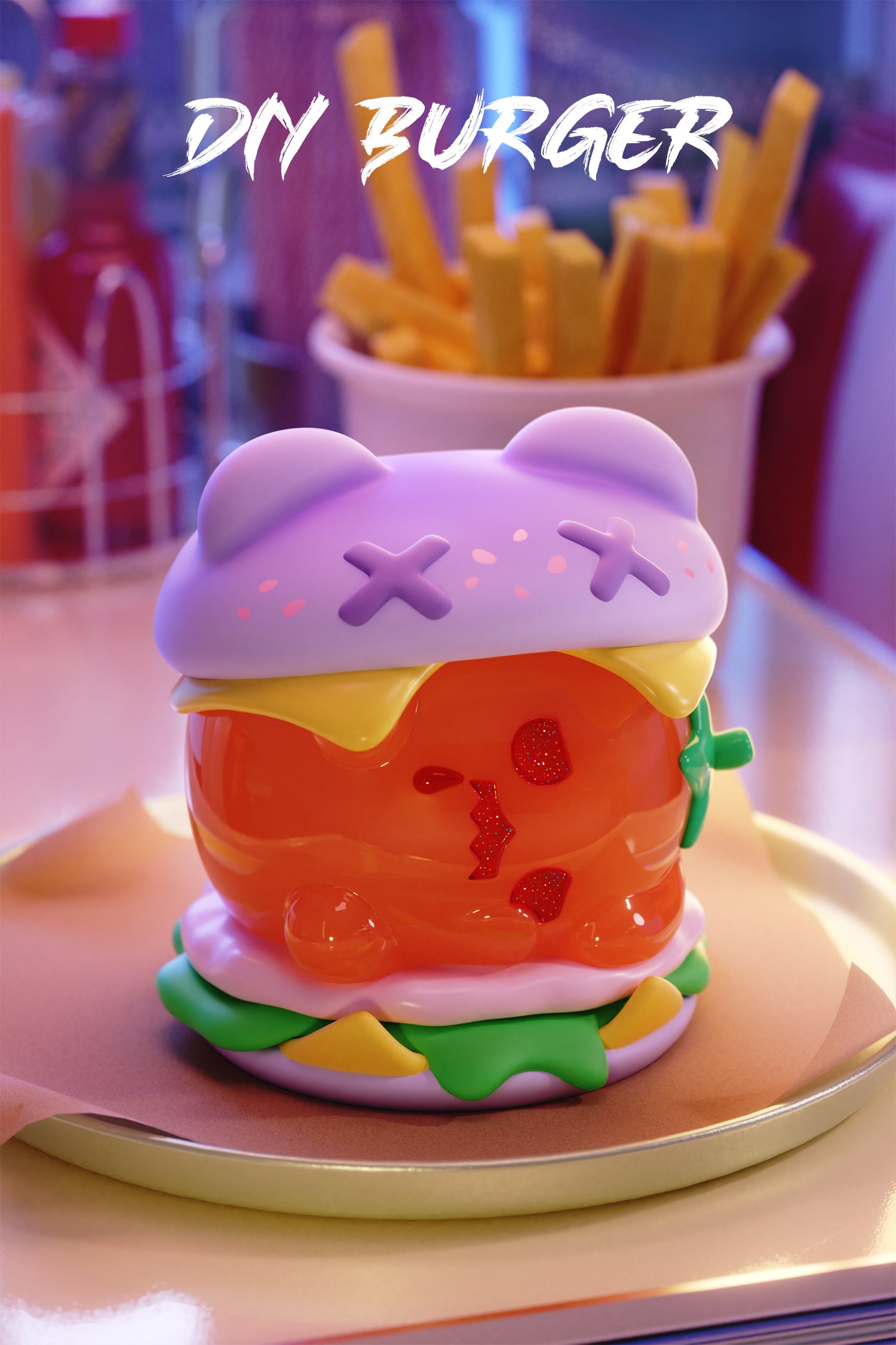 Finding Unicorn | ShinWoo Ghost Diner Series Blind Box - PSYLOS 1, Finding Unicorn | ShinWoo Ghost Diner Series Blind Box, Blind Box, Finding Unicorn, PSYLOS 1