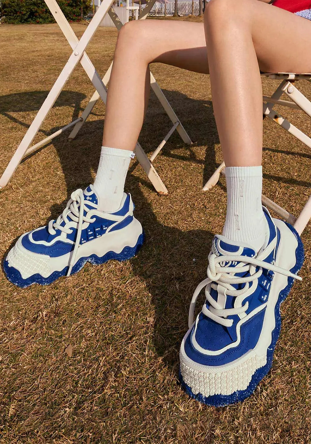 XMZY丨Stellar Nova - Chunky Sole Colorblock Sneakers-Blue - PSYLOS 1, XMZY丨Stellar Nova - Chunky Sole Colorblock Sneakers-Blue, Chunky Sneakers, XMZY•JAPAN, PSYLOS 1