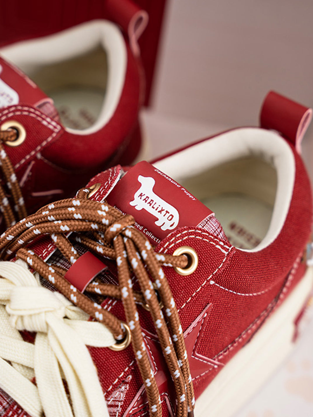 KAALIXTO | Dachshund Star Canvas Platform Sneakers - PSYLOS 1, KAALIXTO | Dachshund Star Canvas Platform Sneakers, Skate Shoes, KAALIXTO•JAPAN, PSYLOS 1