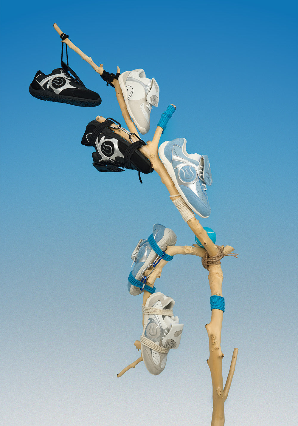 SMILEY丨 Heritage Tennis Court Shoes - PSYLOS 1, SMILEY丨 Heritage Tennis Court Shoes, Retro Trainers, SMILEY•JAPAN, PSYLOS 1