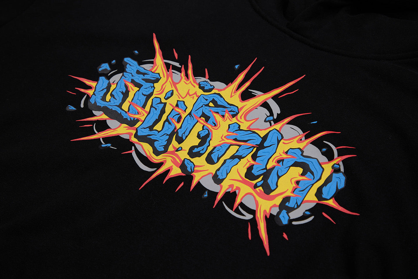 BURNIN*3D Printed Explosive Stone Hoodie - PSYLOS 1, BURNIN*3D Printed Explosive Stone Hoodie, Hoodie, Burnin, PSYLOS 1