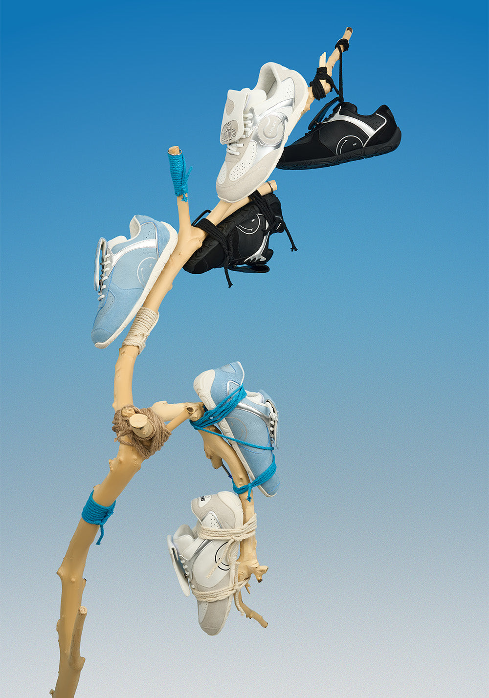 SMILEY丨 Heritage Tennis Court Shoes - PSYLOS 1, SMILEY丨 Heritage Tennis Court Shoes, Retro Trainers, SMILEY•JAPAN, PSYLOS 1