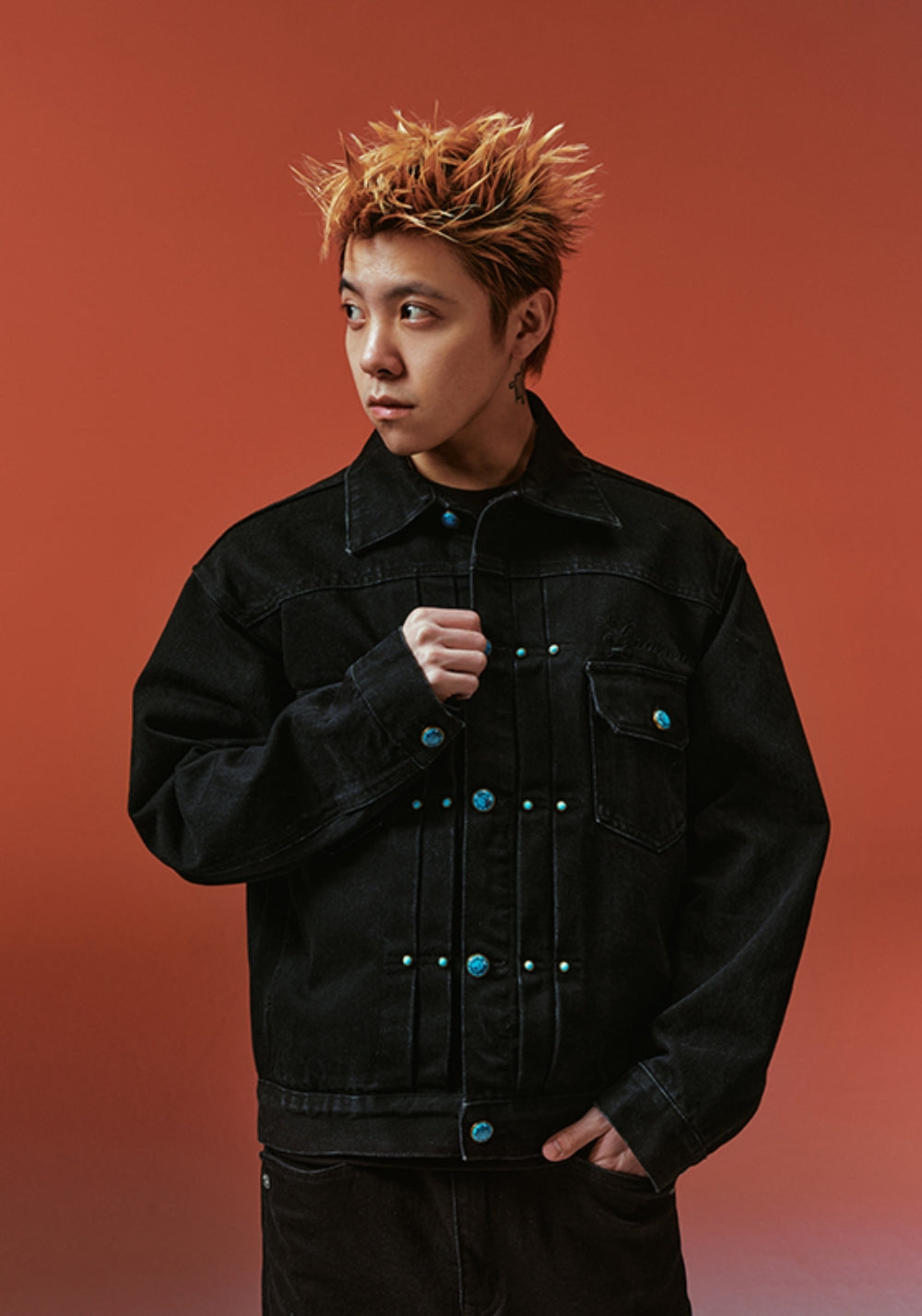 YADcrew丨YADcrew Turquoise Puzzle Jacket - PSYLOS 1, YADcrew丨YADcrew Turquoise Puzzle Jacket, Jacket, YADcrew, PSYLOS 1