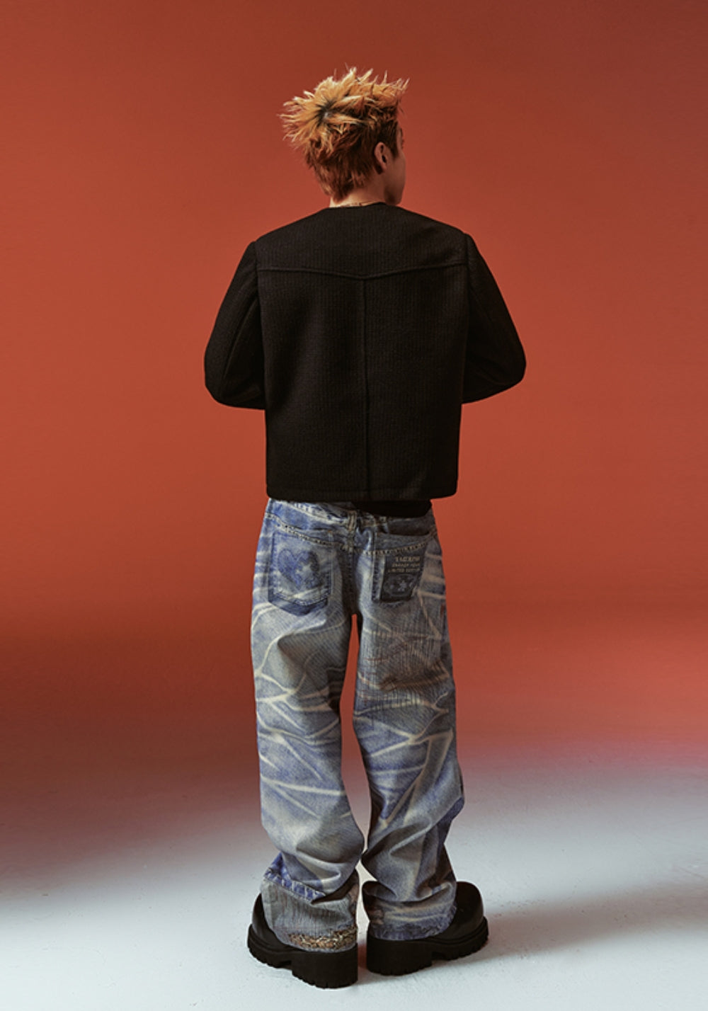 YADcrew丨YADcrew Python-Embossed Jeans - PSYLOS 1, YADcrew丨YADcrew Python-Embossed Jeans, Jeans, YADcrew, PSYLOS 1