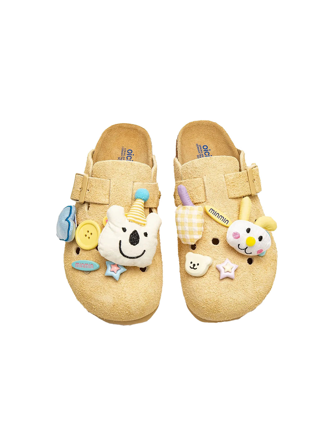OICIRCLE | Cute Birken Clogs Japanese Style Mules-Yellow - PSYLOS 1, OICIRCLE | Cute Birken Clogs Japanese Style Mules-Yellow, Slippers, OICIRCLE, PSYLOS 1