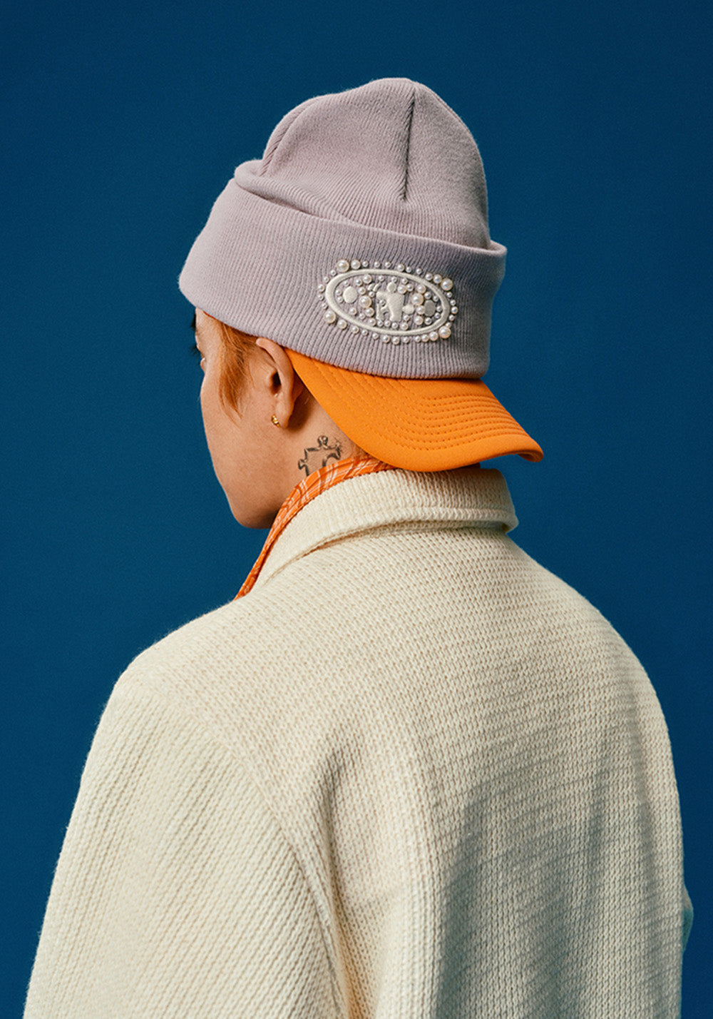 YADcrew丨Pearl Jigsaw Logo Knit Hat - PSYLOS 1, YADcrew丨Pearl Jigsaw Logo Knit Hat, cap, YADcrew•JAPAN, PSYLOS 1