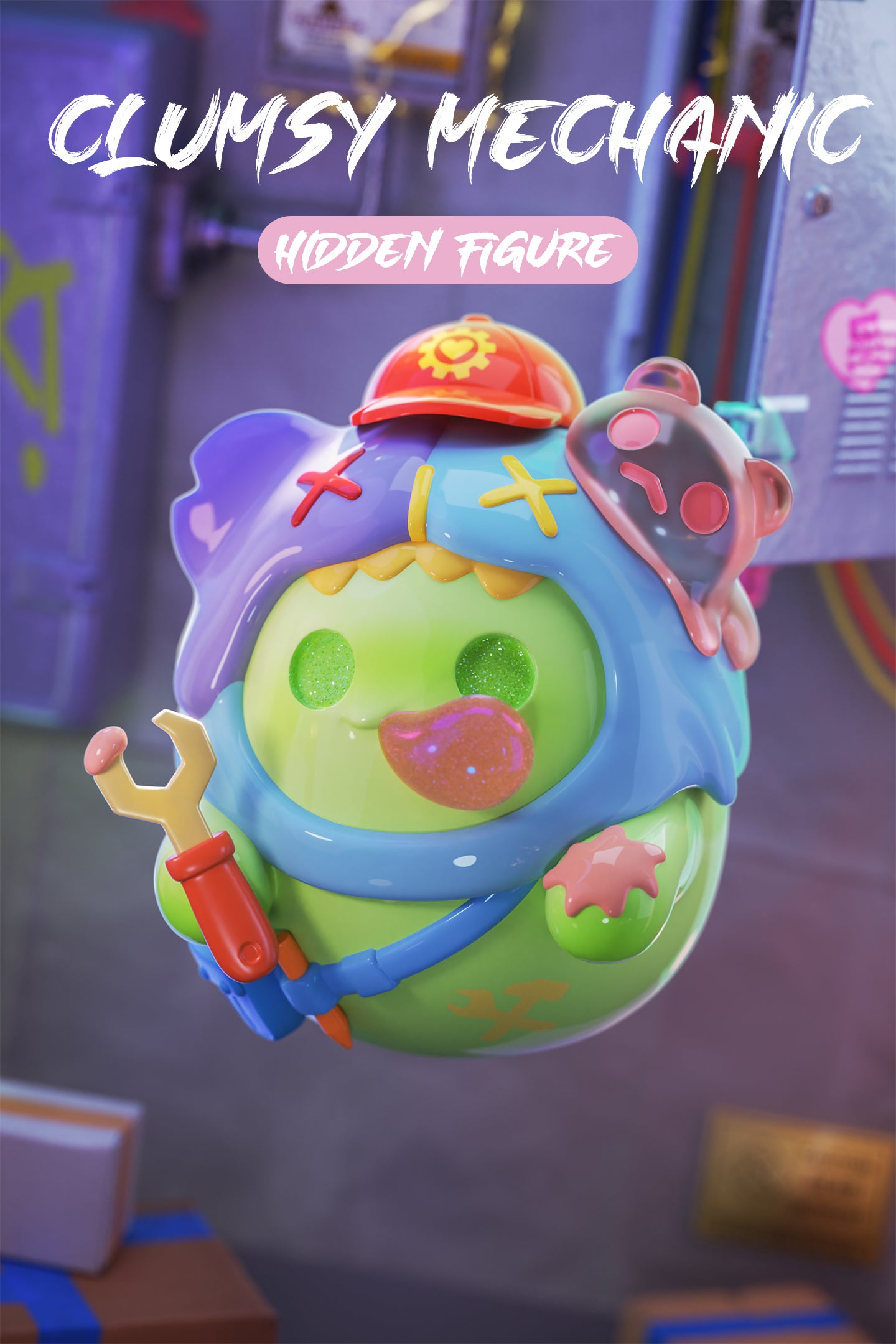 Finding Unicorn | ShinWoo Ghost Diner Series Blind Box - PSYLOS 1, Finding Unicorn | ShinWoo Ghost Diner Series Blind Box, Blind Box, Finding Unicorn, PSYLOS 1