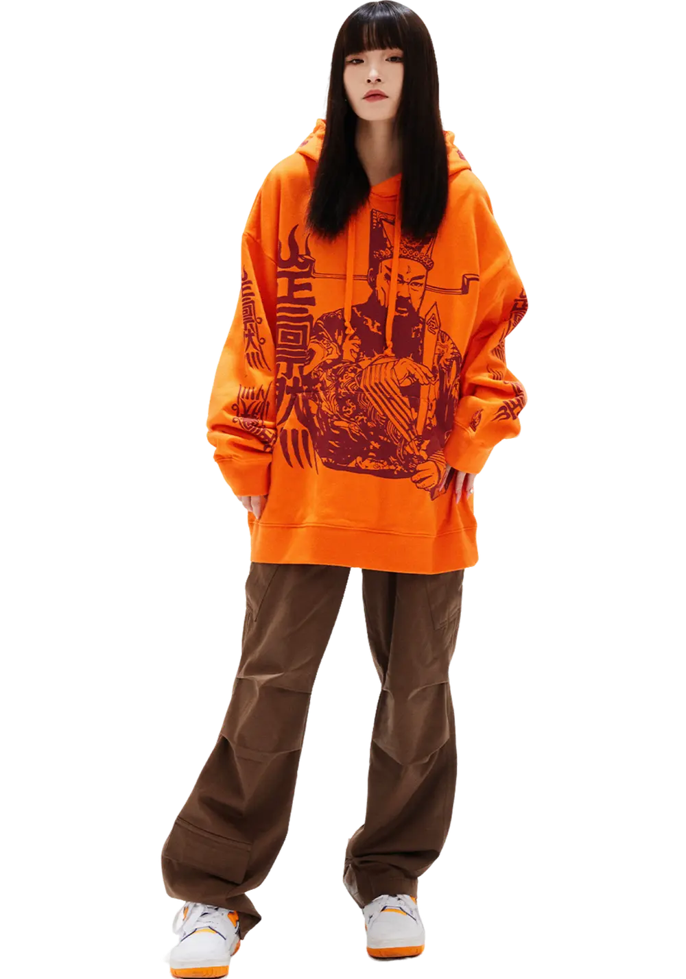 Flame Embroidered Logo Hoodie - PSYLOS 1, Flame Embroidered Logo Hoodie, Hoodie, Burnin, PSYLOS 1