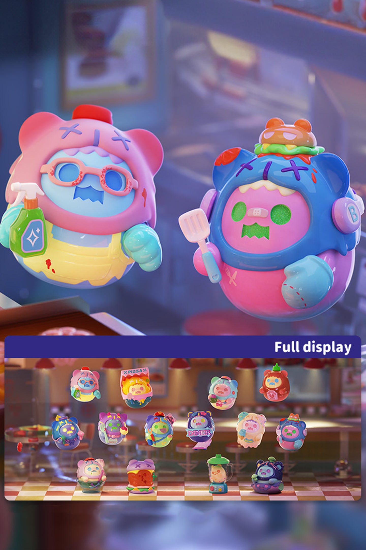 Finding Unicorn | ShinWoo Ghost Diner Series Blind Box - PSYLOS 1, Finding Unicorn | ShinWoo Ghost Diner Series Blind Box, Blind Box, Finding Unicorn, PSYLOS 1