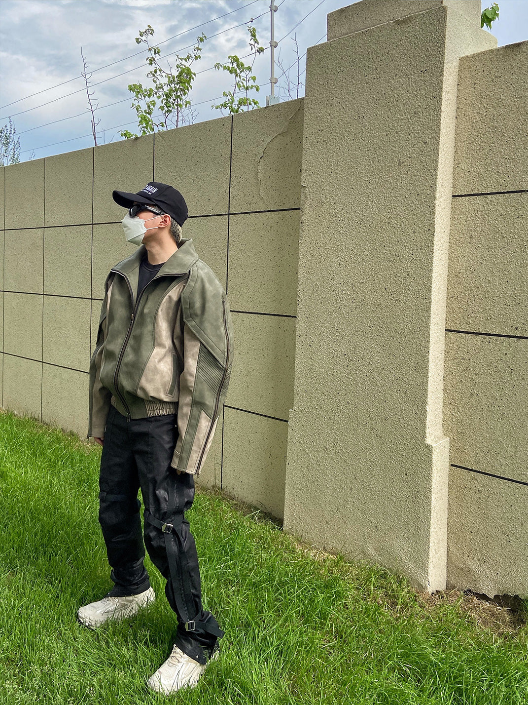 WoosterArchive | Two-Tone Wasteland Suede Jacket - PSYLOS 1, WoosterArchive | Two-Tone Wasteland Suede Jacket, Men's Wear, WoosterArchive, PSYLOS 1