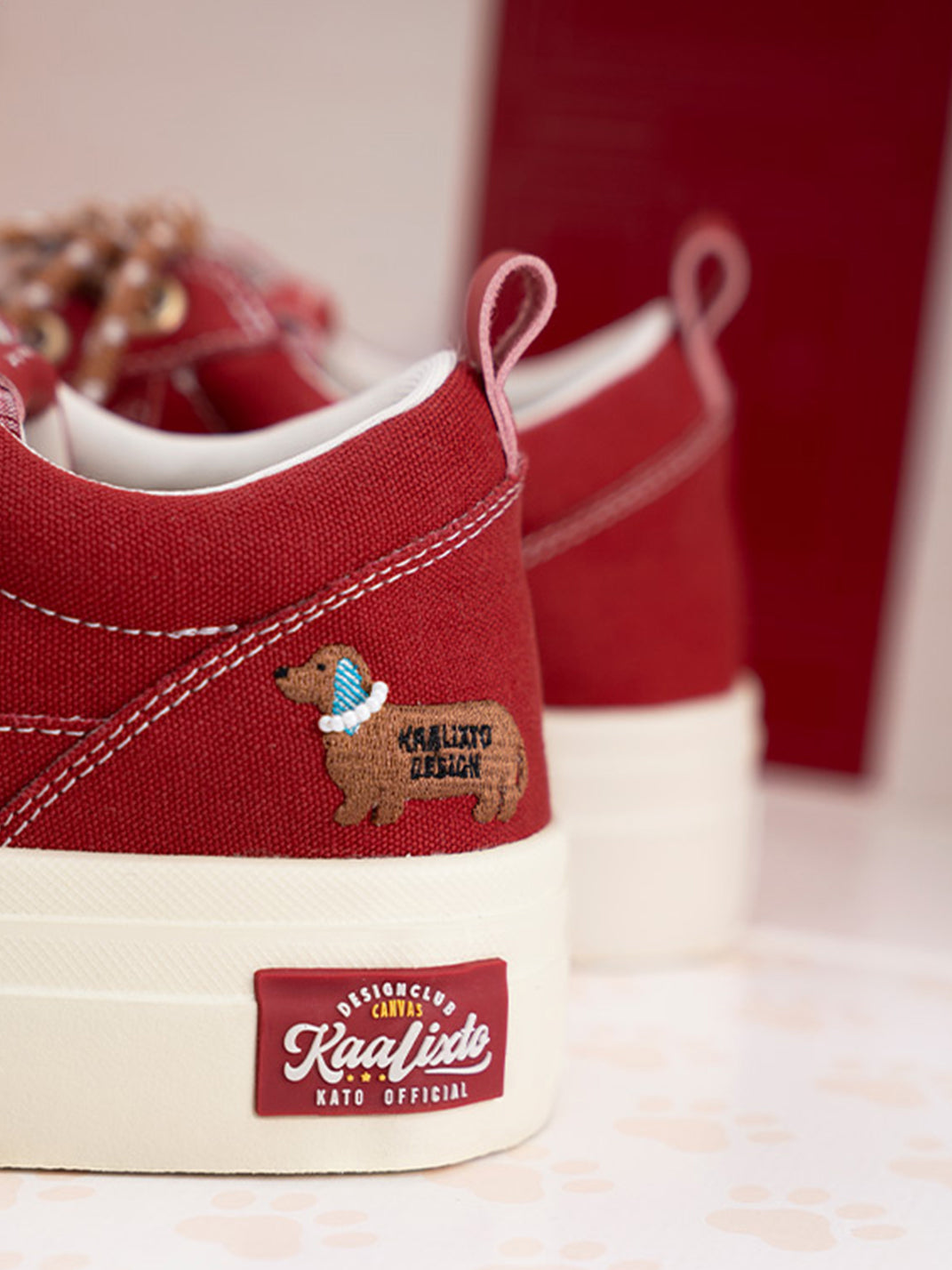 KAALIXTO | Dachshund Star Canvas Platform Sneakers - PSYLOS 1, KAALIXTO | Dachshund Star Canvas Platform Sneakers, Skate Shoes, KAALIXTO•JAPAN, PSYLOS 1