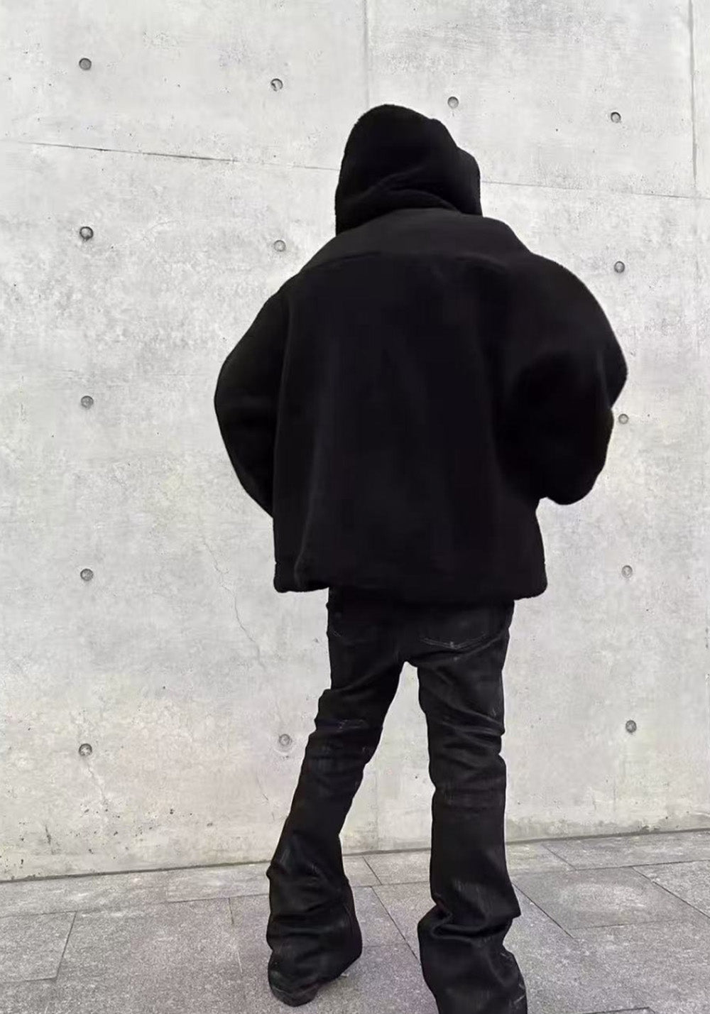 Disark│Long Shearling Hooded Coat (Long Fur) - PSYLOS 1, Disark│Long Shearling Hooded Coat (Long Fur), Coat, Disark, PSYLOS 1