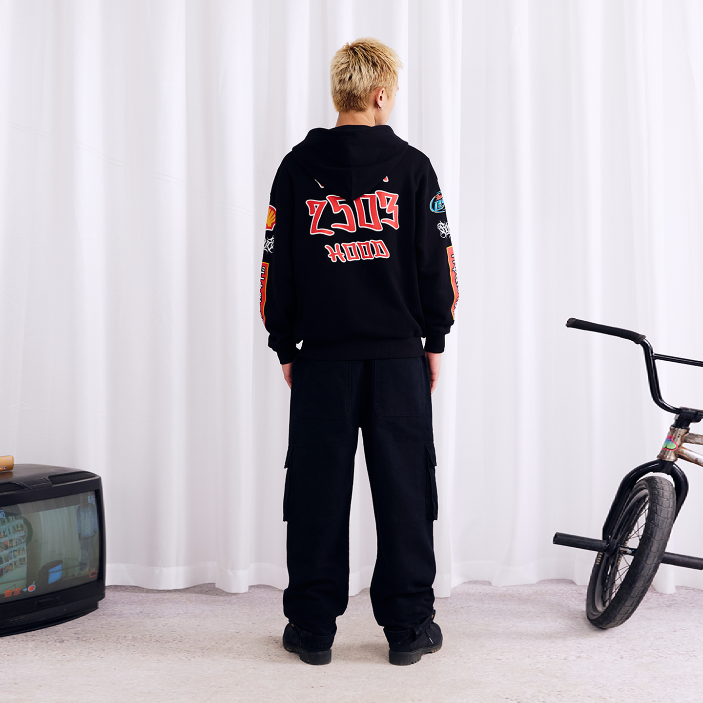 BURNIN Full Print Racing Zipper Hoodie - PSYLOS 1, BURNIN Full Print Racing Zipper Hoodie, Hoodie, Burnin, PSYLOS 1