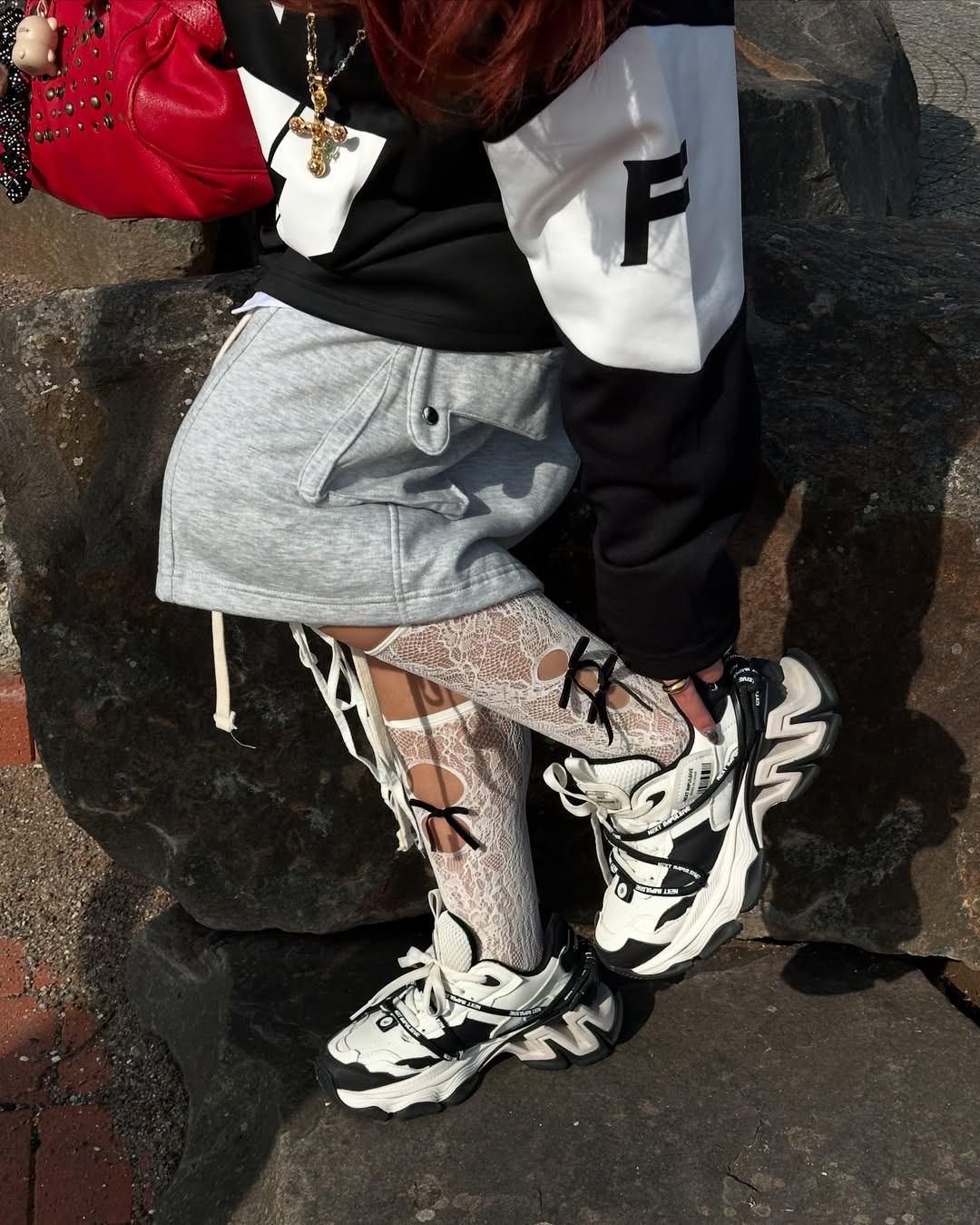 NEXT IMPULSIVE丨Impulse Series Dad Shoes-Black&White - PSYLOS 1, NEXT IMPULSIVE丨Impulse Series Dad Shoes-Black&White, Chunky Sneakers, NEXT IMPULSIVE•JAPAN, PSYLOS 1