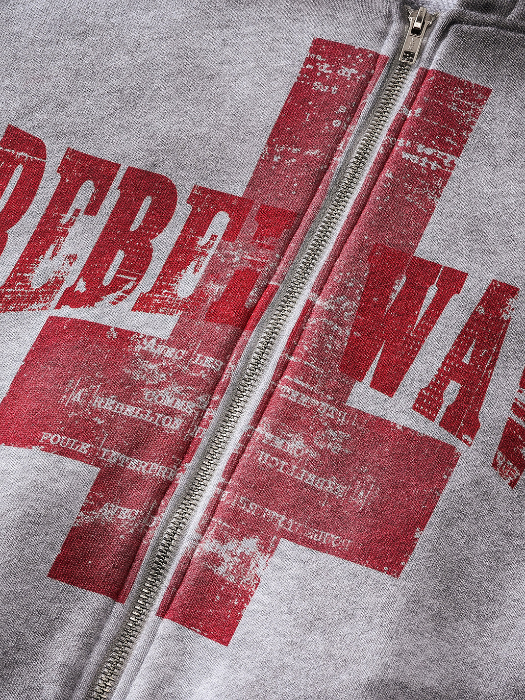 REBEL WAVE | Distressed Slogan Hoodie - PSYLOS 1, REBEL WAVE | Distressed Slogan Hoodie, Hoodie, REBEL WAVE, PSYLOS 1